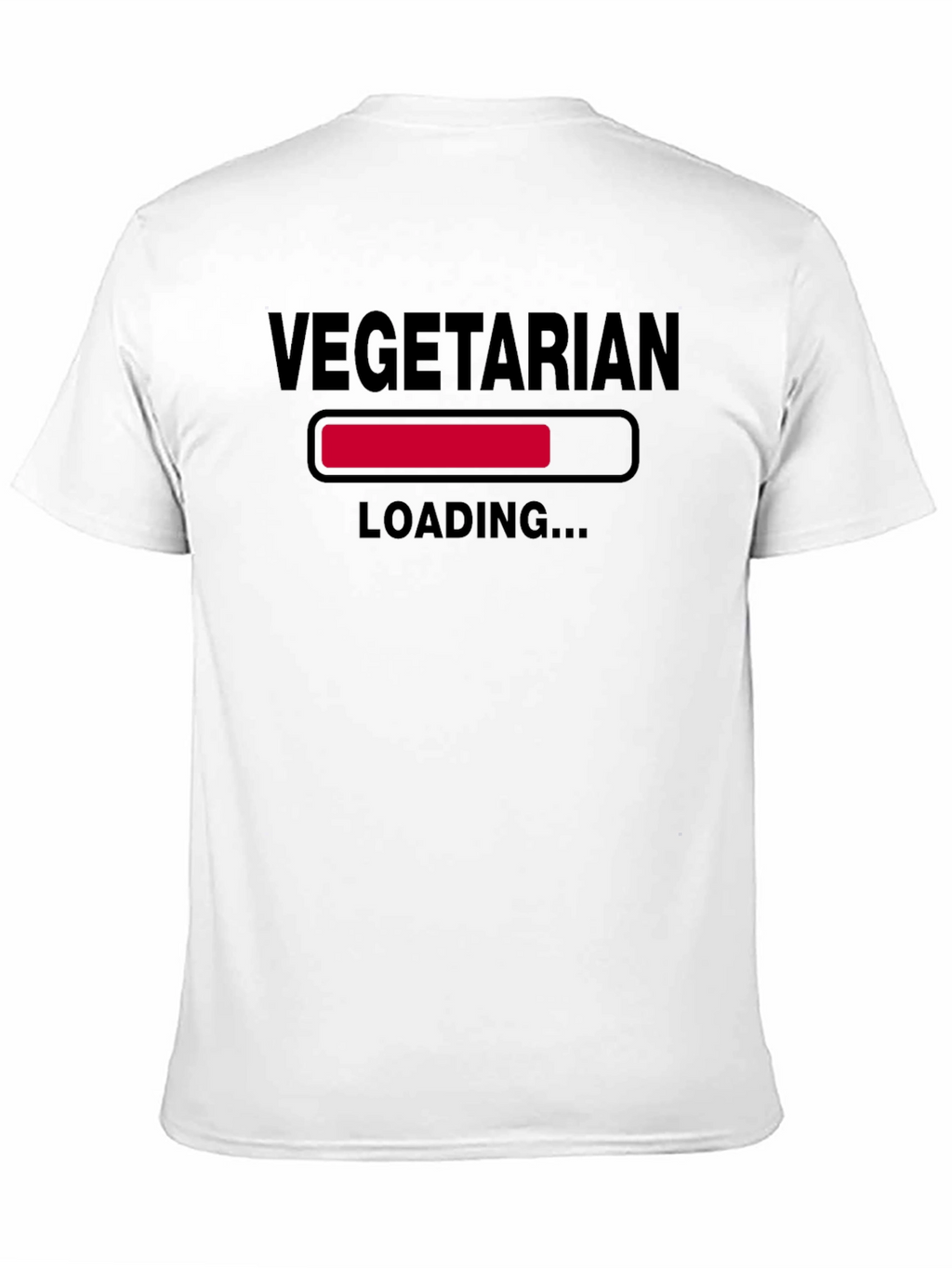 Vegetarian Loading T-Shirt - Funny Vegan Tee