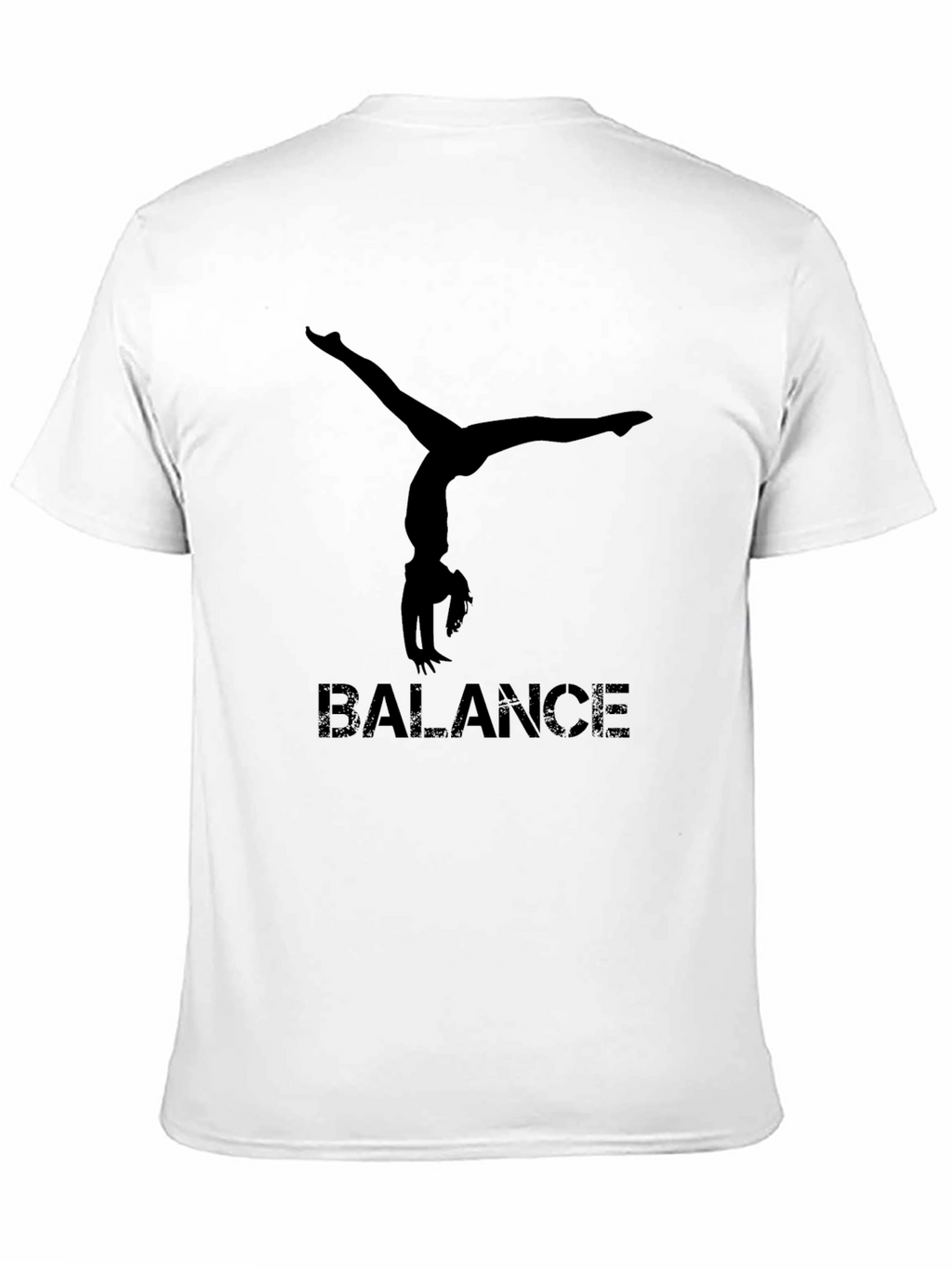 Balance Gymnast Black T-Shirt