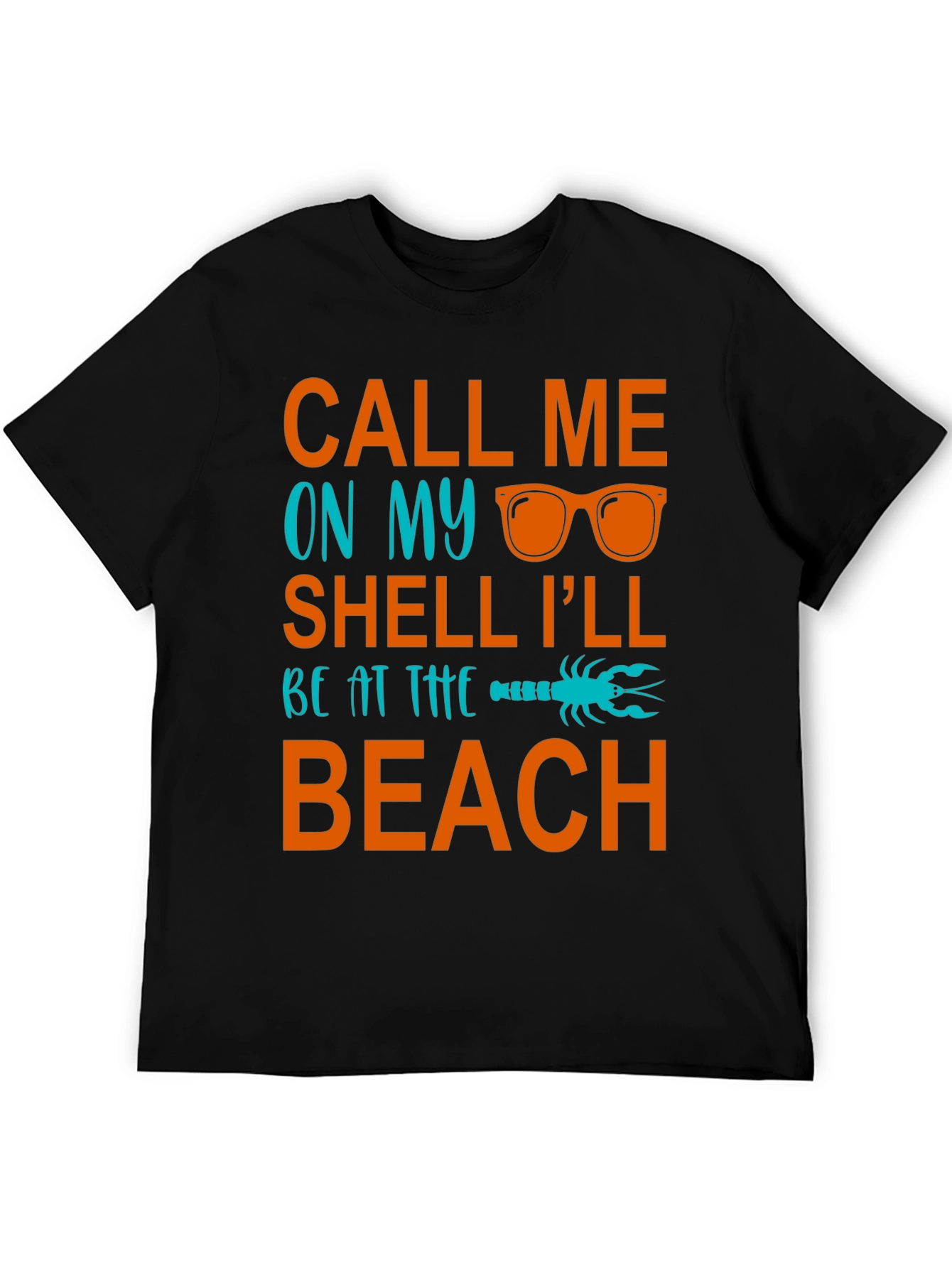 Call Me On My Shell Beach T-Shirt