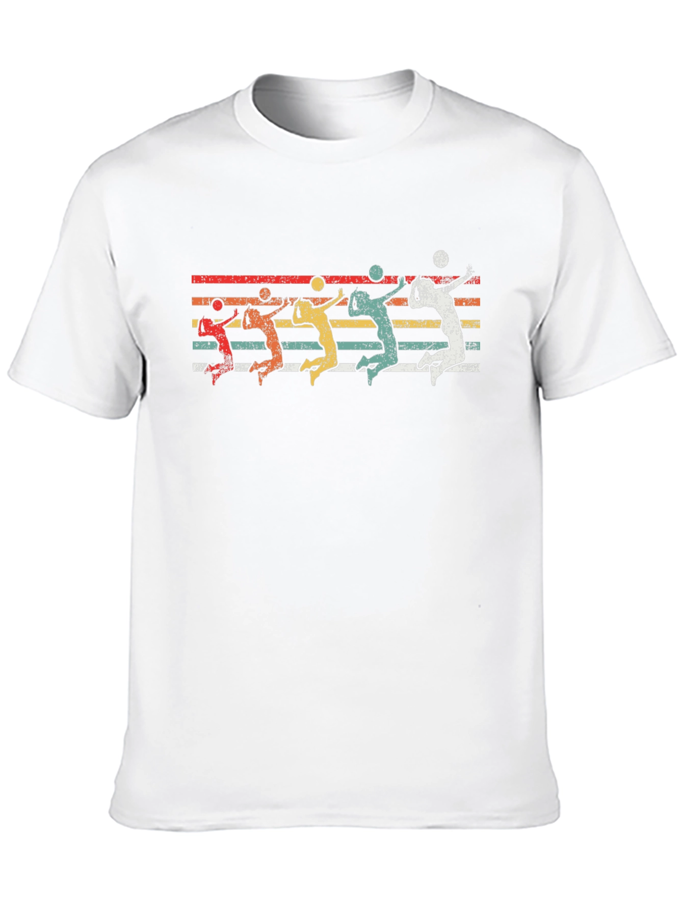 Vintage Volleyball Graphic T-Shirt