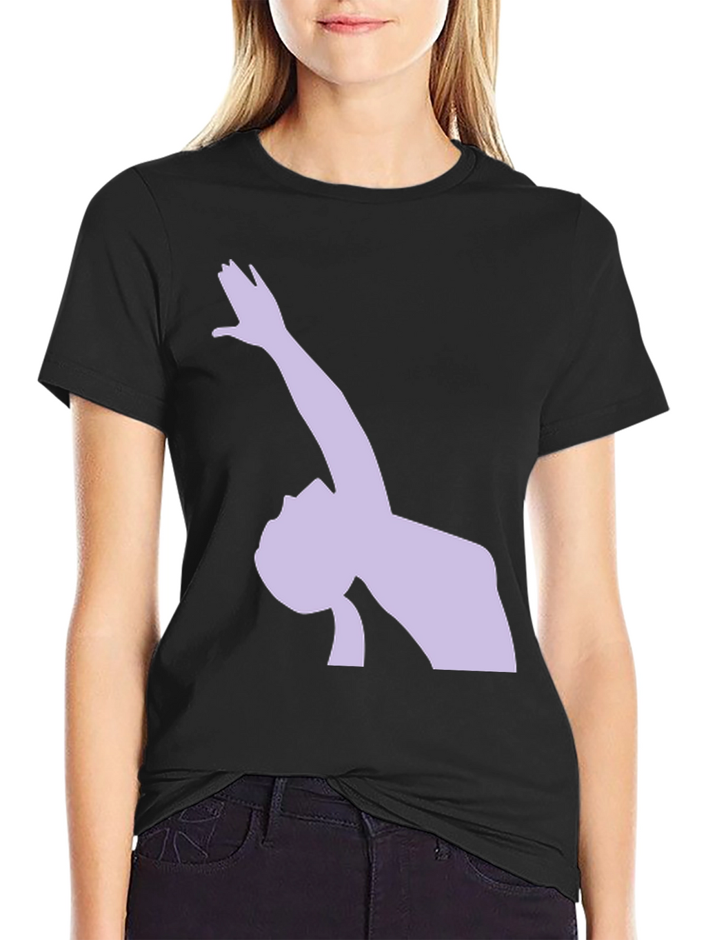Artistic Silhouette Tee - Modern Graphic T-Shirt