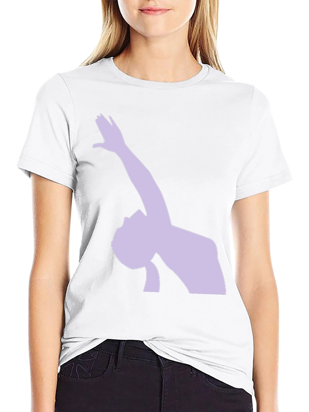 Artistic Silhouette Tee - Modern Graphic T-Shirt