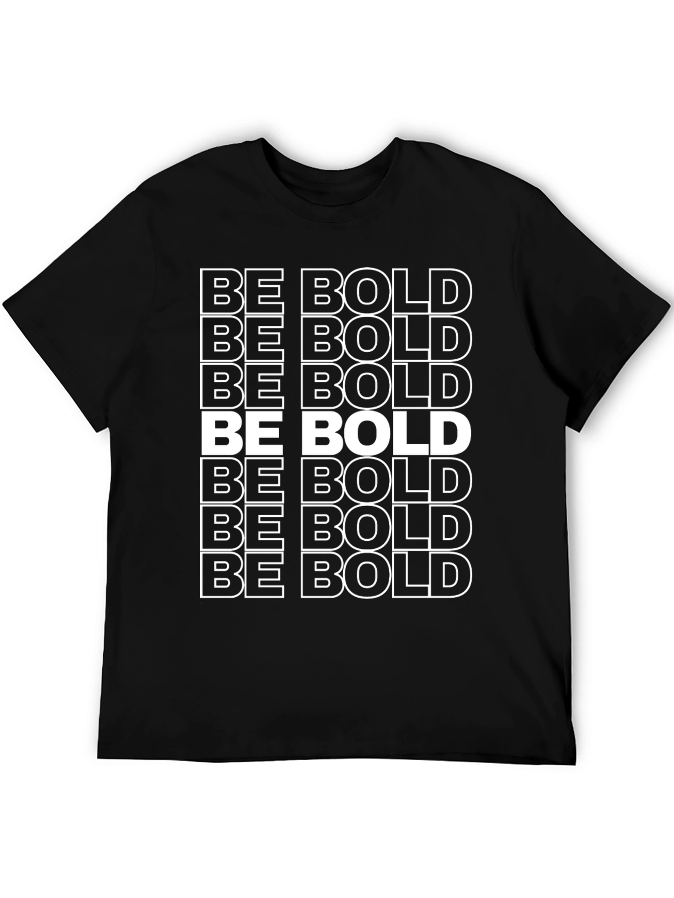 Be Bold Graphic Tee - Stylish Statement Shirt