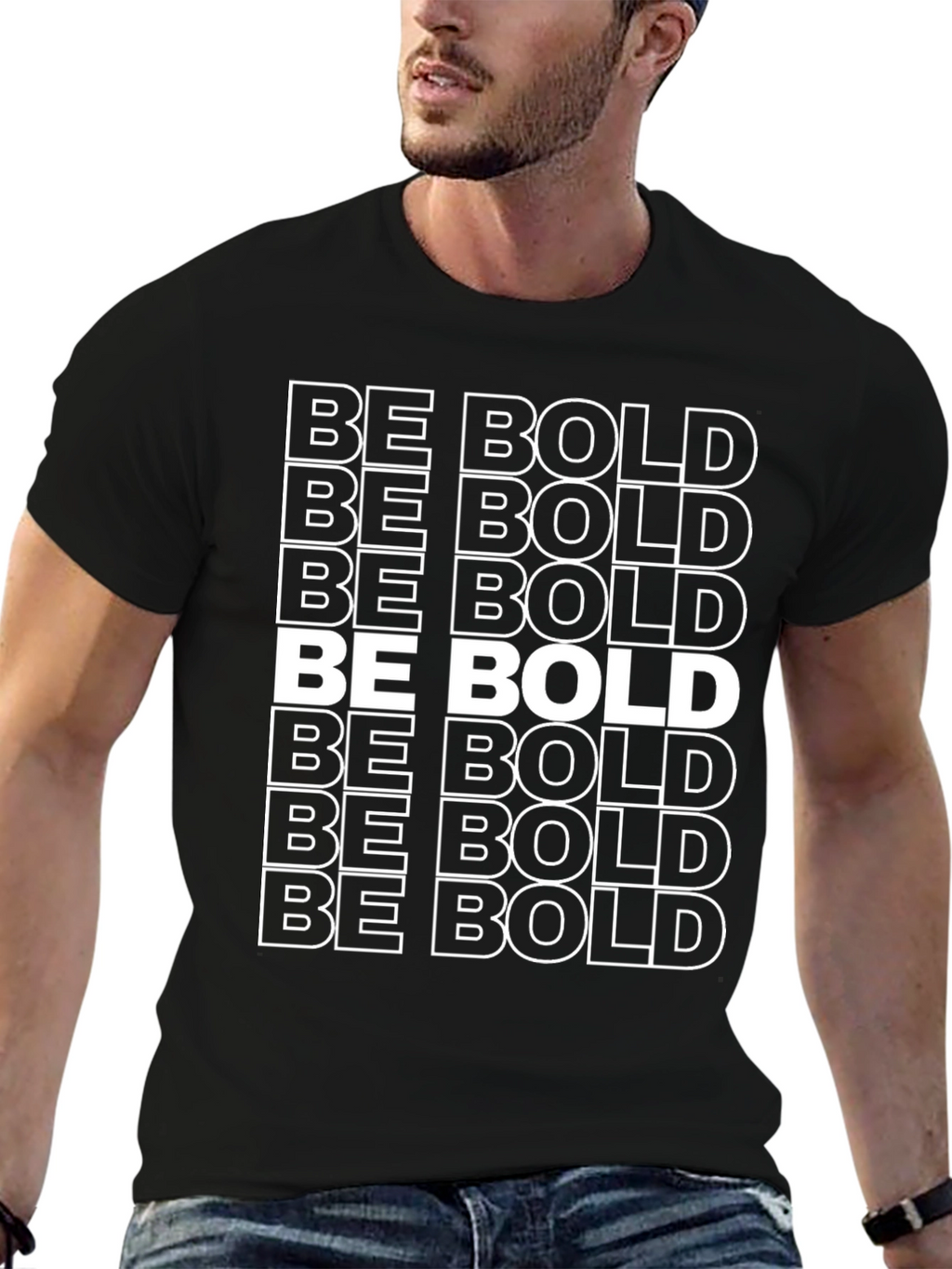 Be Bold Graphic Tee - Stylish Statement Shirt
