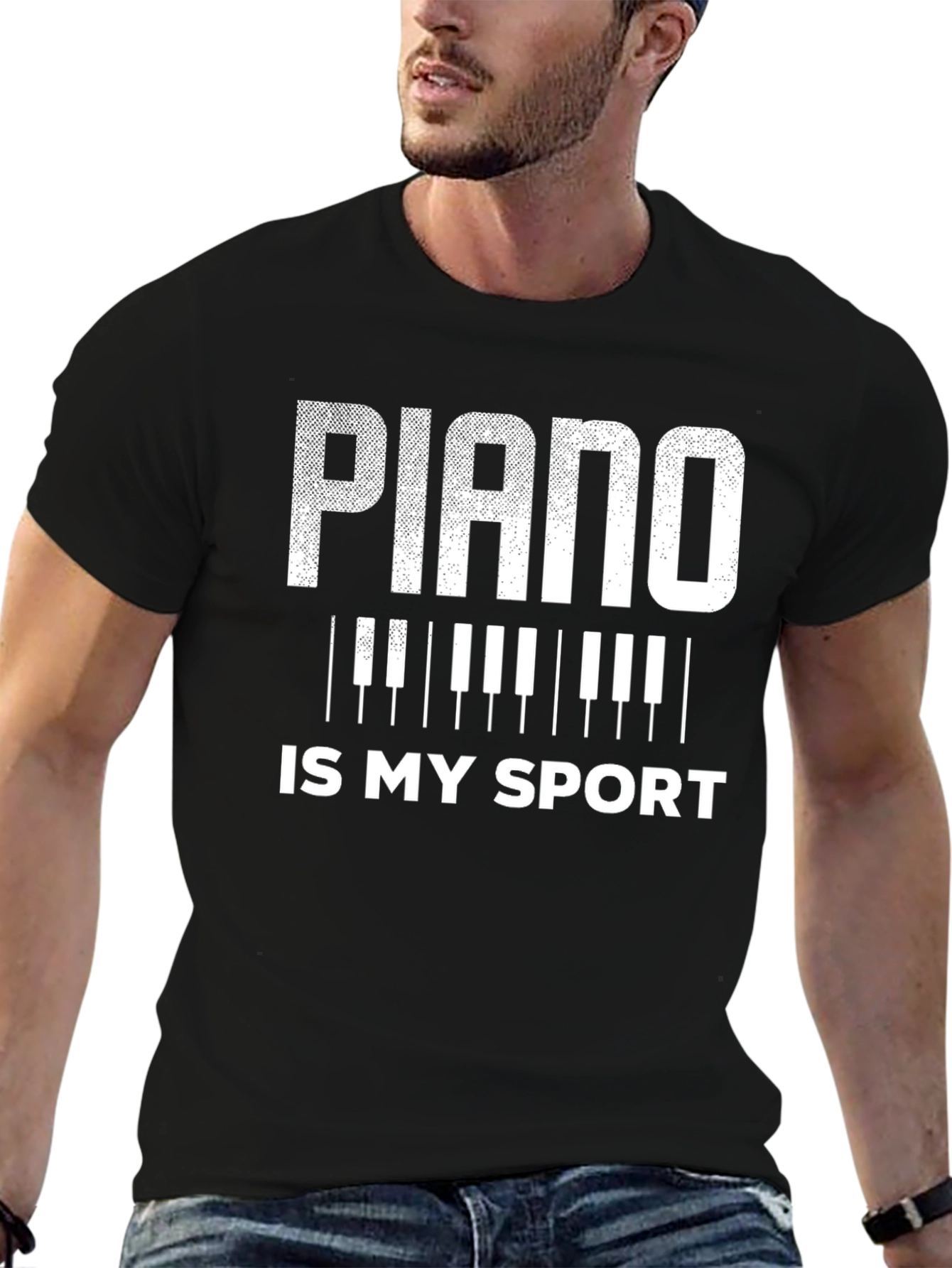 Piano Is My Sport T-Shirt - Music Lover Tee