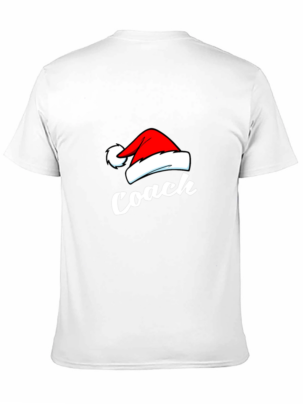 Coach Christmas Santa Hat Graphic Tee