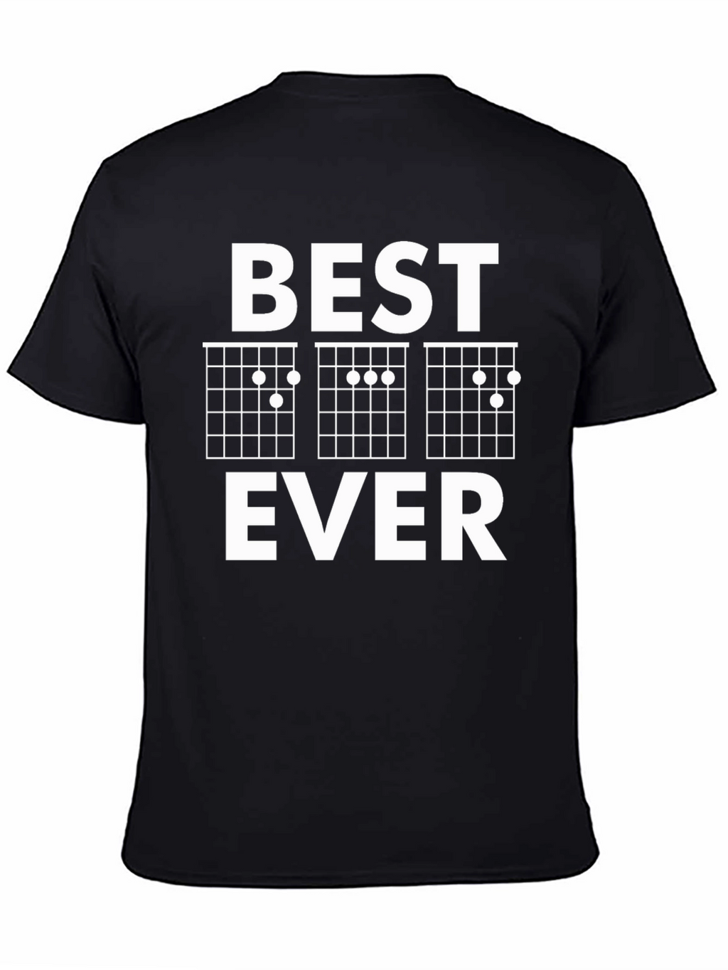 Best Guitar Chords Ever T-Shirt - Black