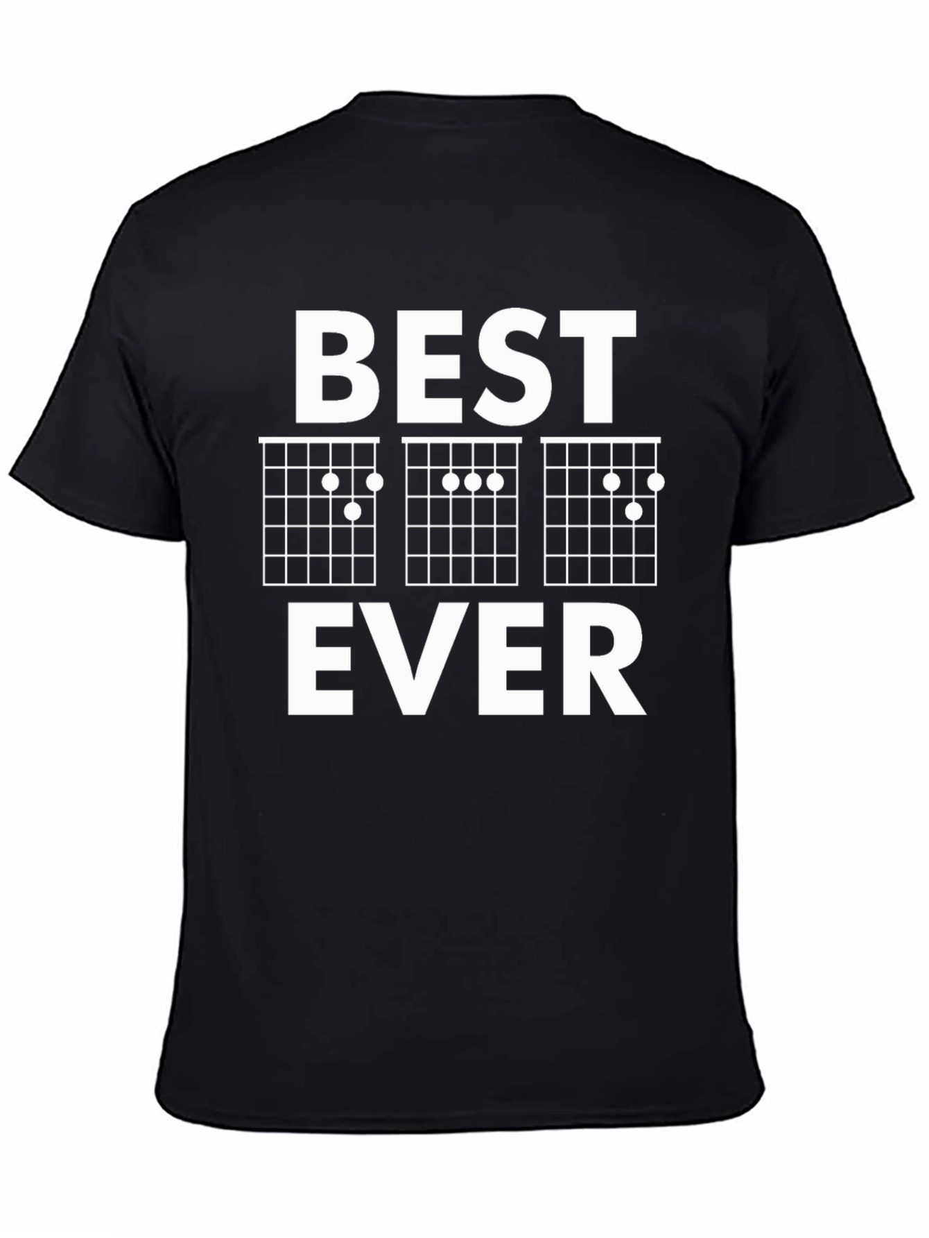 Best Guitar Chords Ever T-Shirt - Black