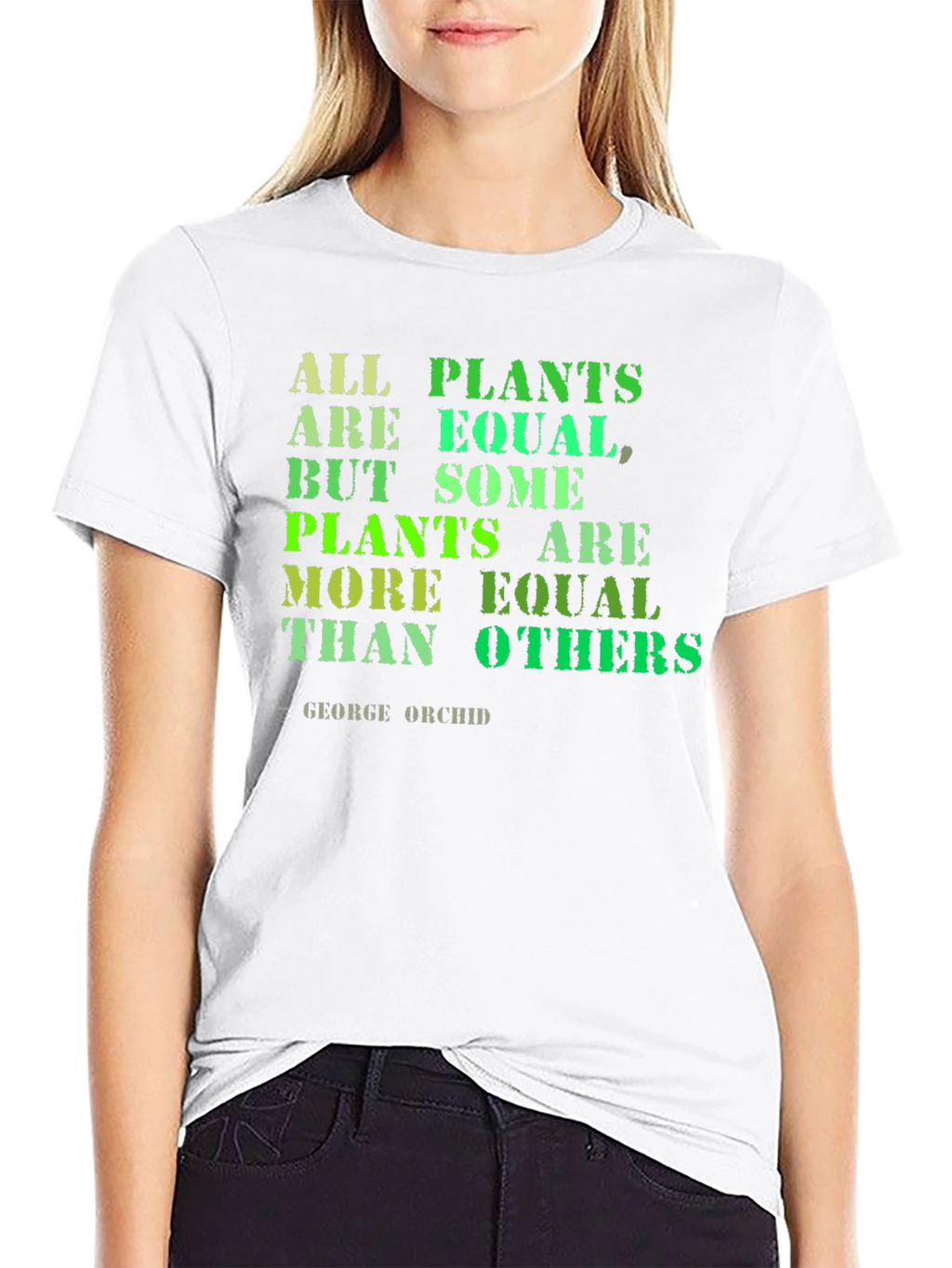 All Plants are Equal T-Shirt - Funny Gardening Tee