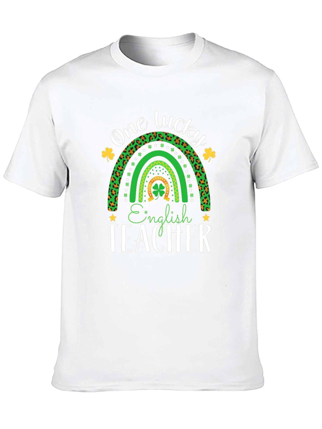 Lucky English Teacher St. Patricks Day T-Shirt