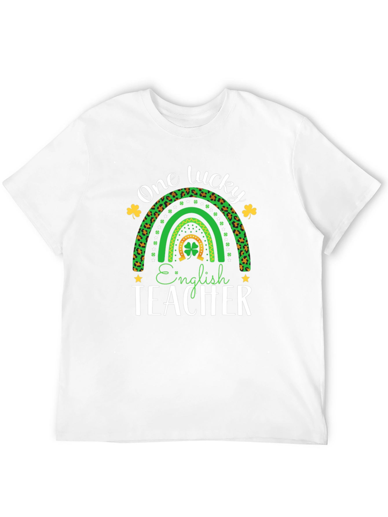 Lucky English Teacher St. Patricks Day T-Shirt