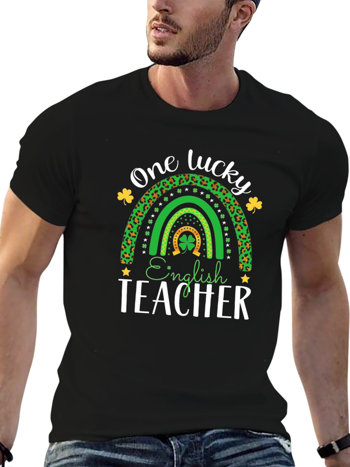 Lucky English Teacher St. Patricks Day T-Shirt