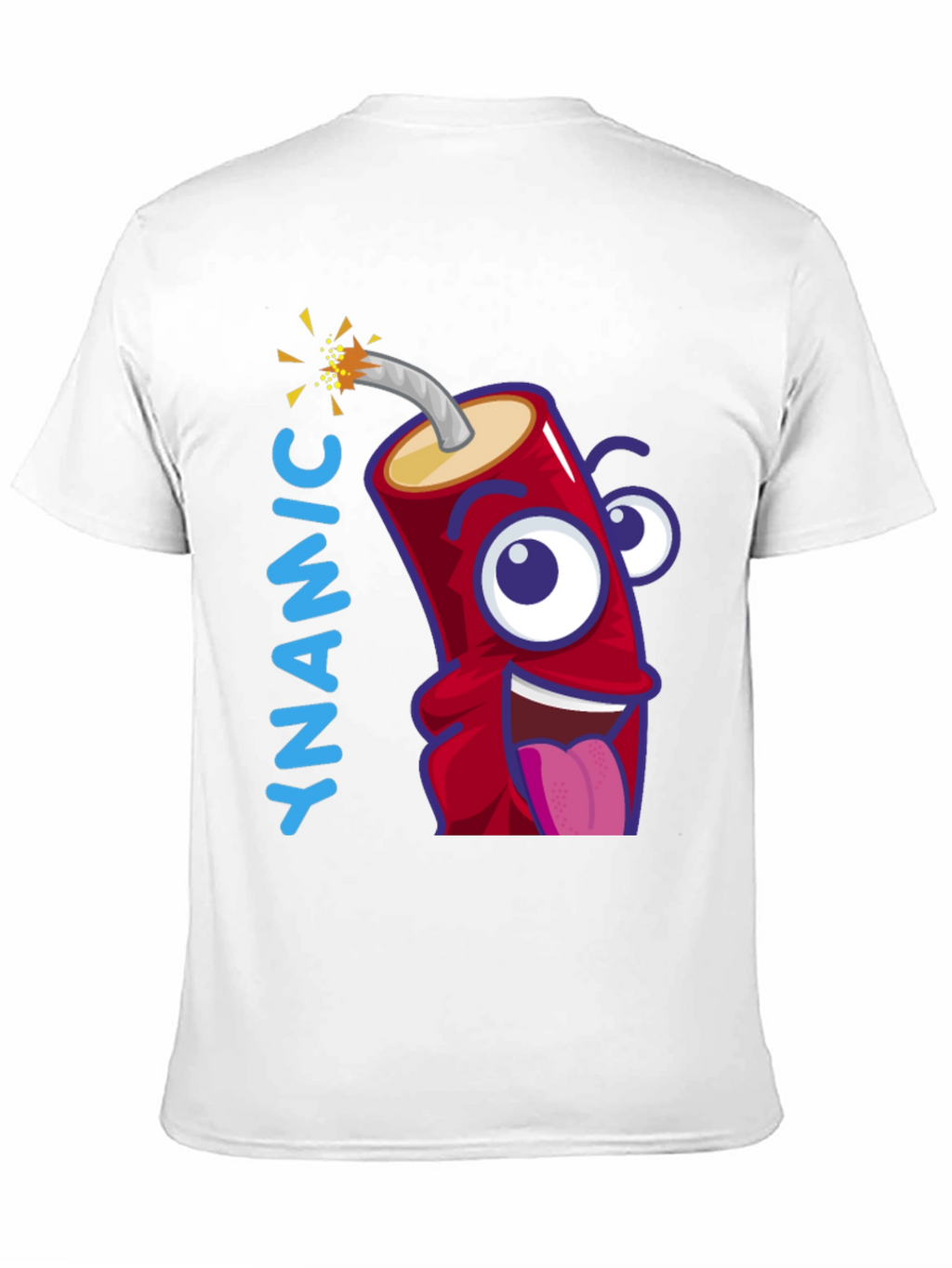 Dynamic Cartoon Dynamite Graphic T-Shirt