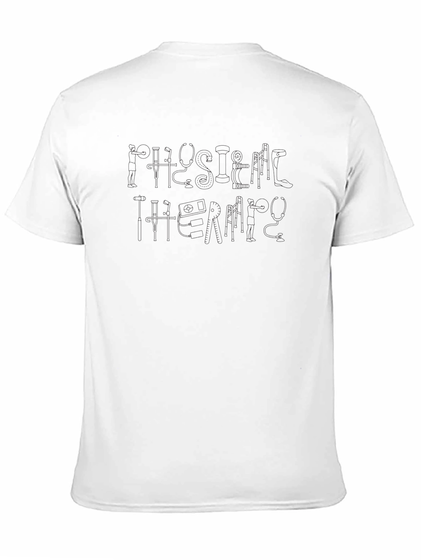 Physical Therapy Novelty Graphic T-Shirt