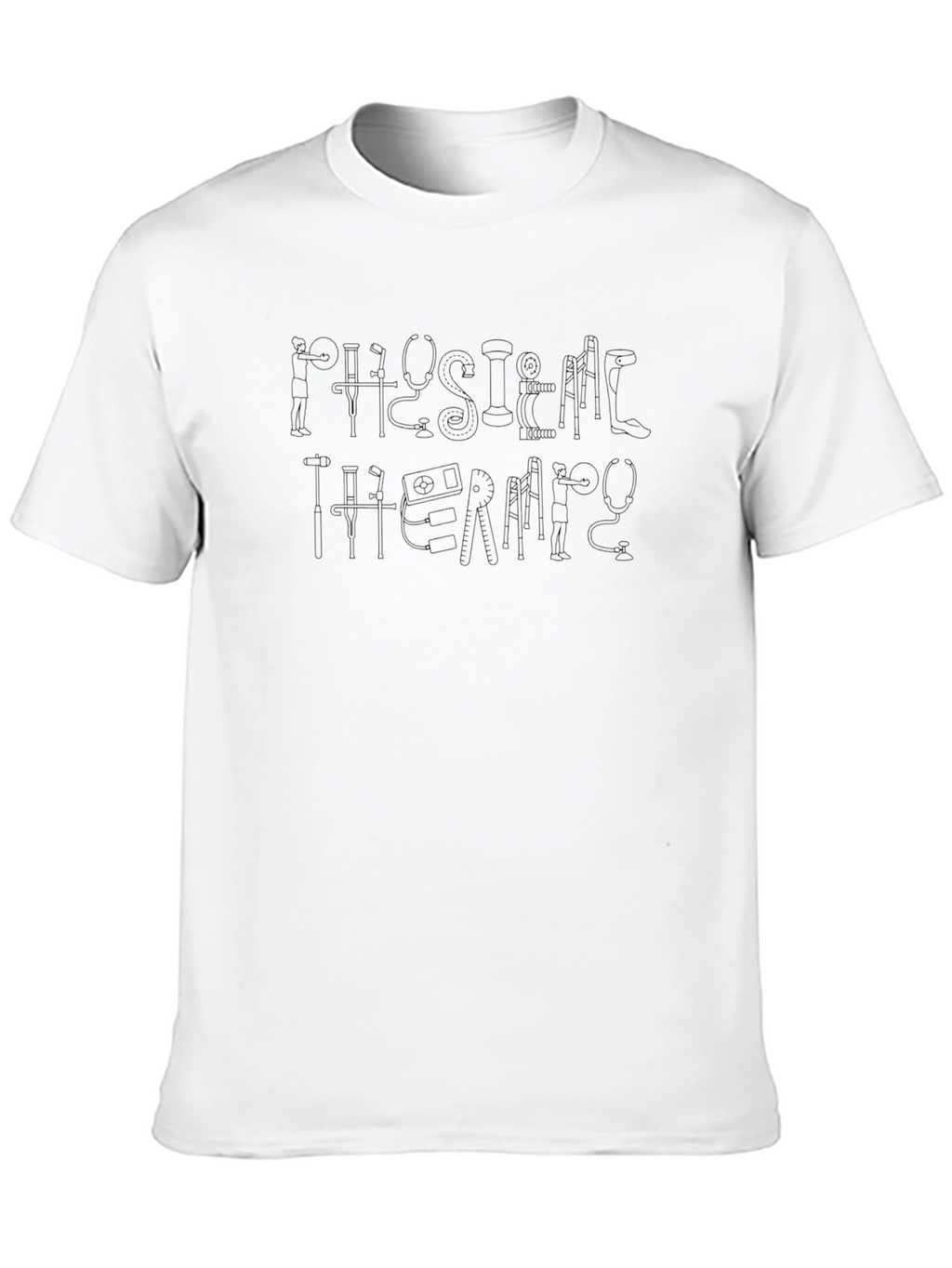 Physical Therapy Novelty Graphic T-Shirt