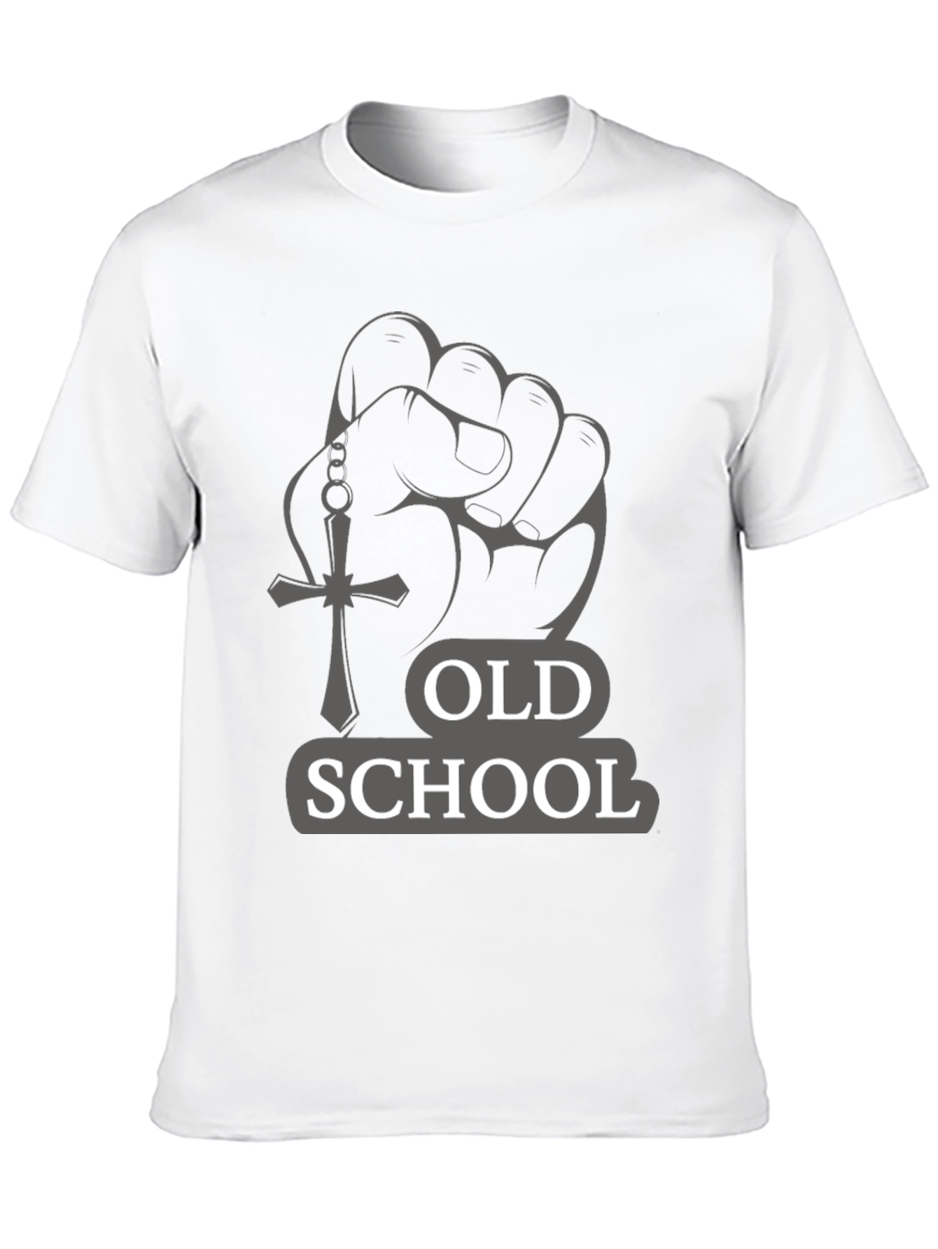 Old School Graphic T-Shirt - Black