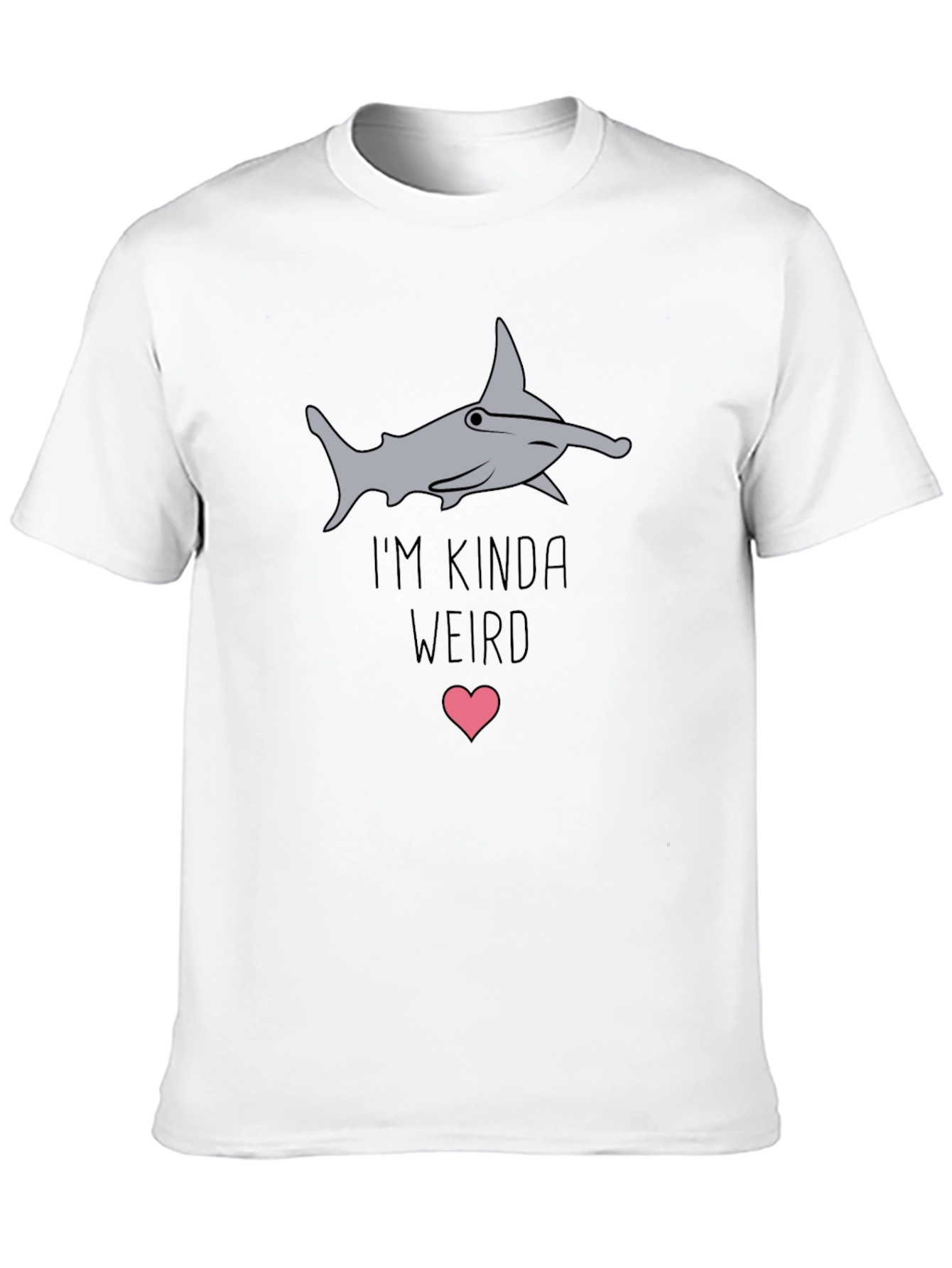 Im Kinda Weird Hammerhead Shark Graphic Tee