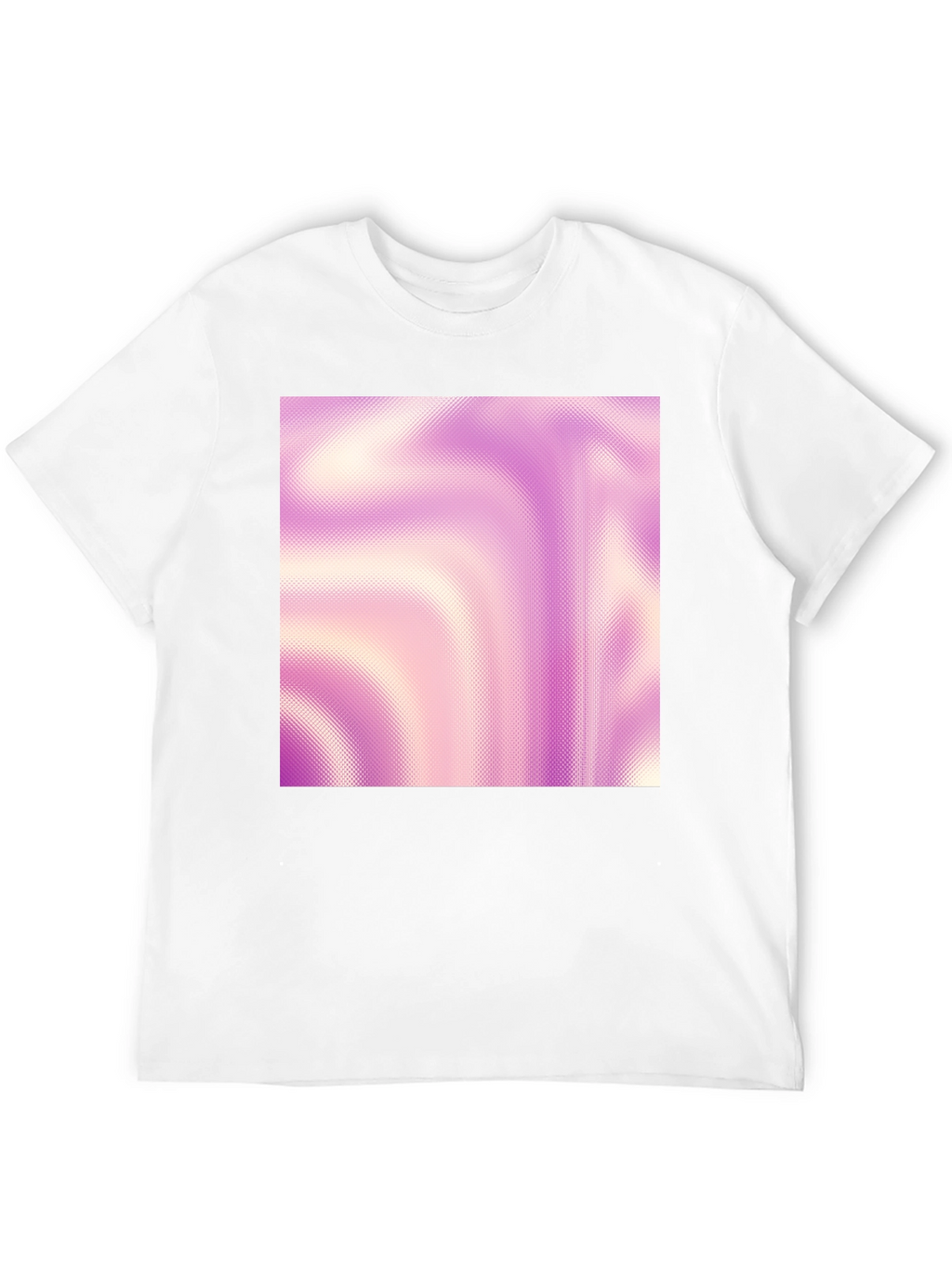 Abstract Swirl Tee - Modern Graphic Print T-Shirt