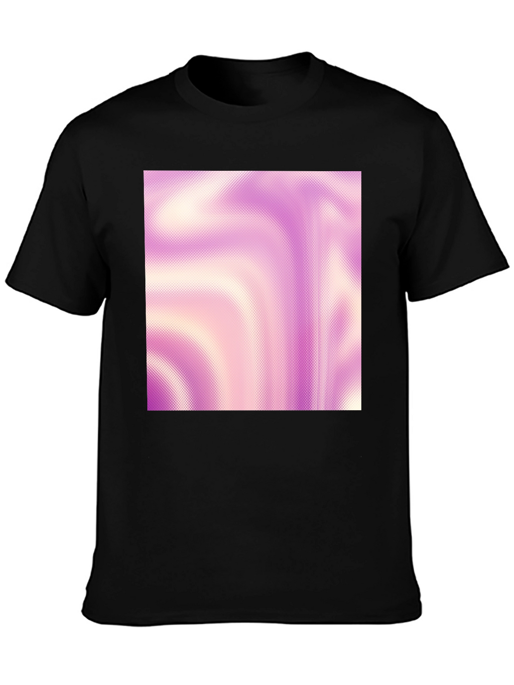 Abstract Swirl Tee - Modern Graphic Print T-Shirt