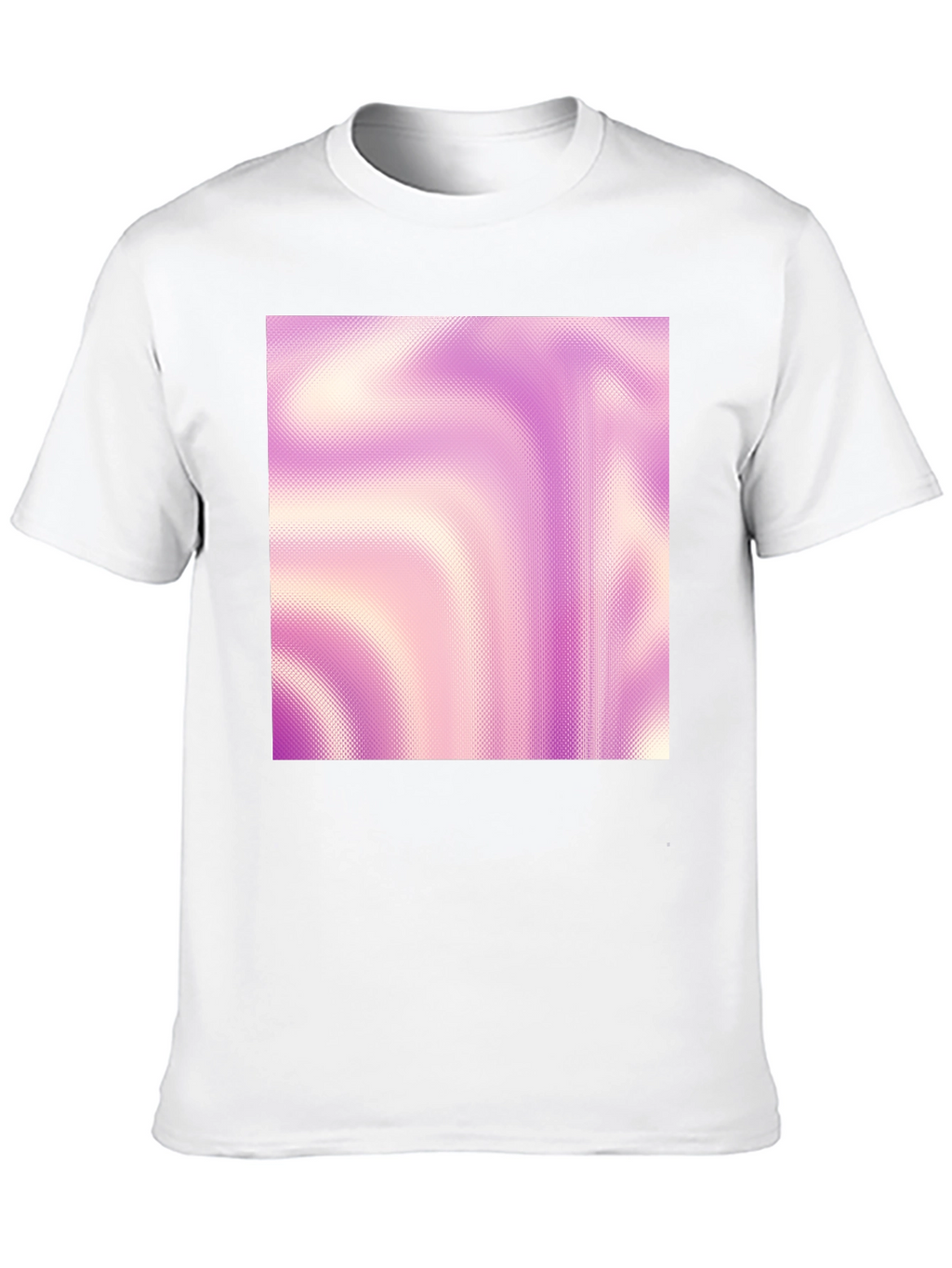 Abstract Swirl Tee - Modern Graphic Print T-Shirt
