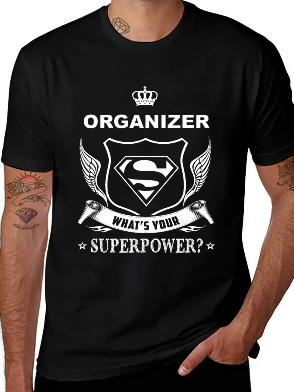Organizer Superpower T-Shirt - Funny Graphic Tee