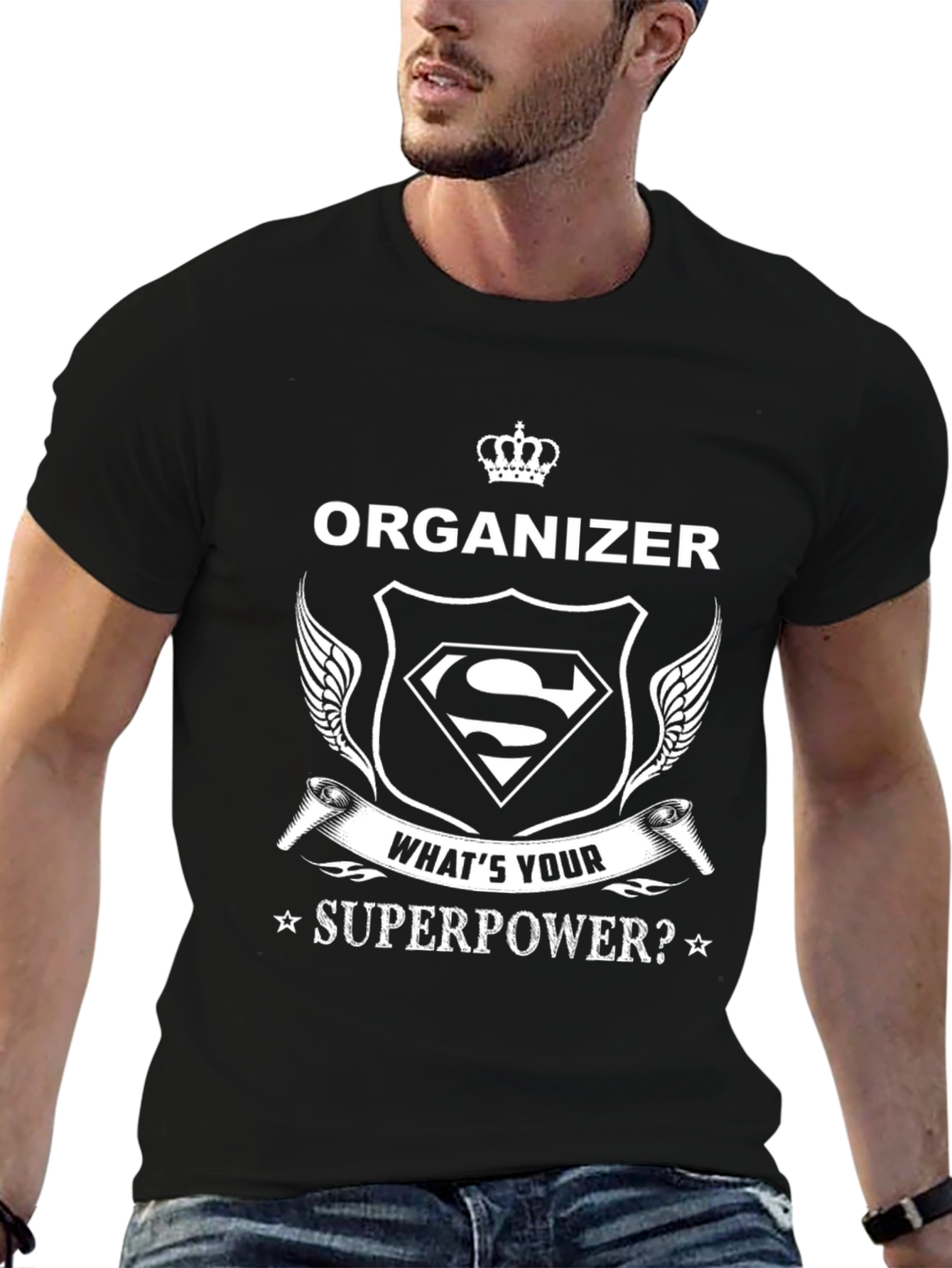 Organizer Superpower T-Shirt - Funny Graphic Tee