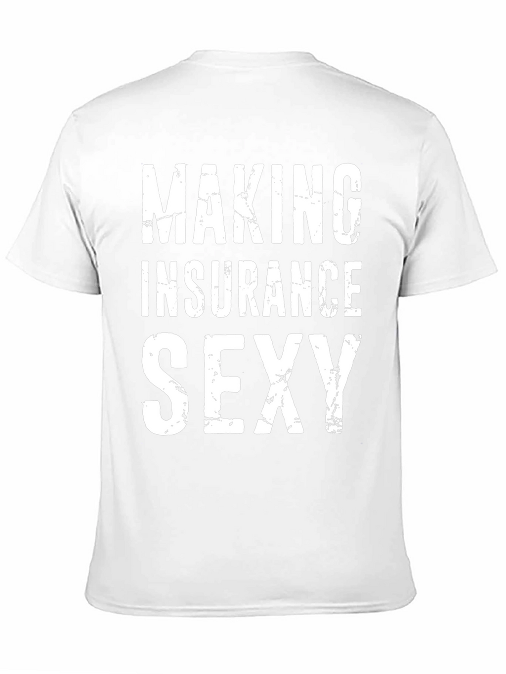 Making Insurance Sexy Black Graphic Tee