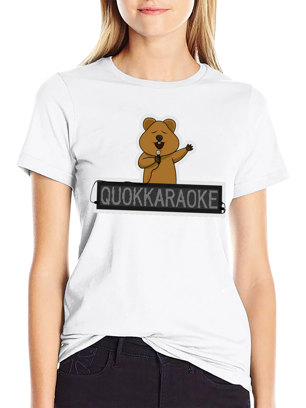 Quokka Karaoke Graphic T-Shirt