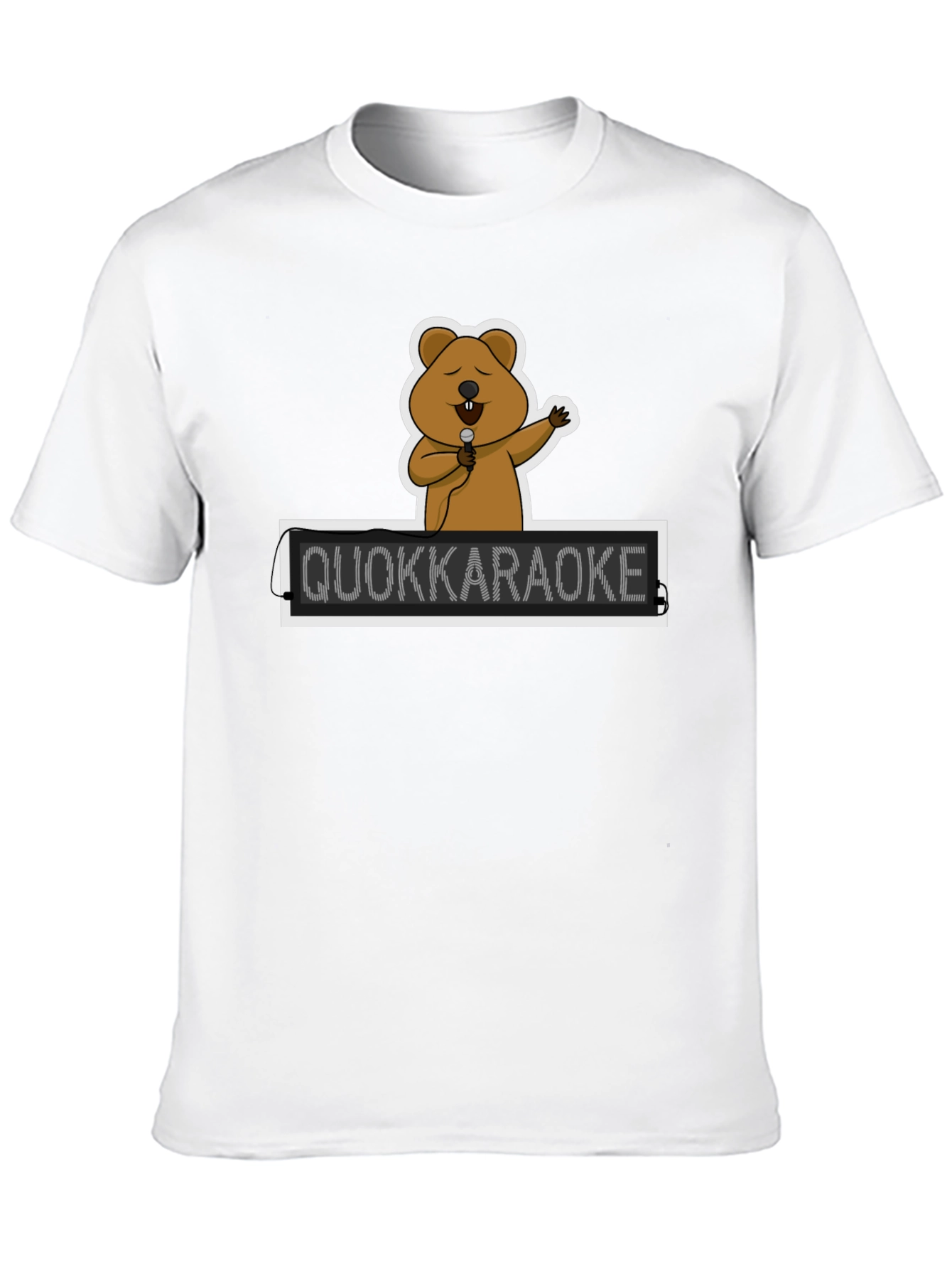Quokka Karaoke Graphic T-Shirt