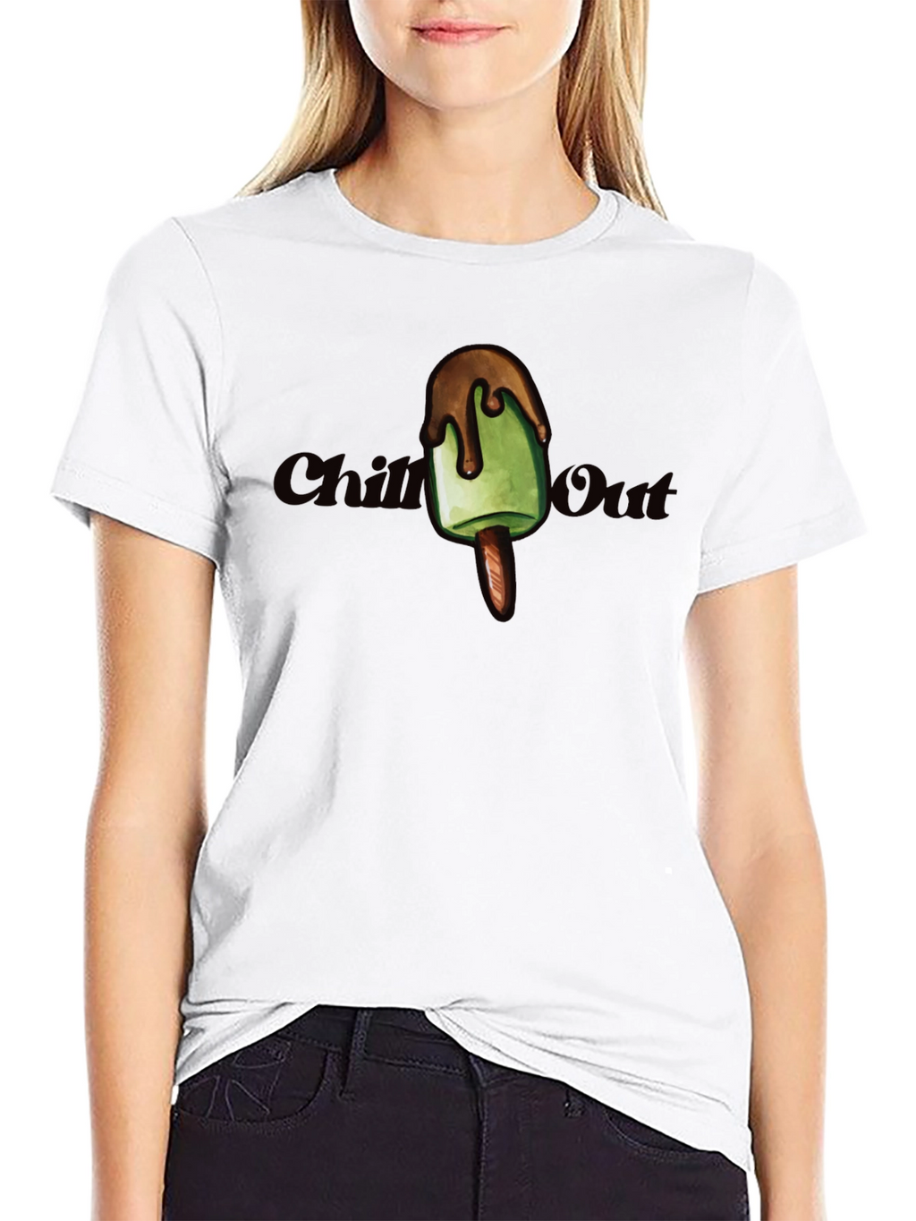 Chill Out Ice Cream T-Shirt - Cool Summer Style