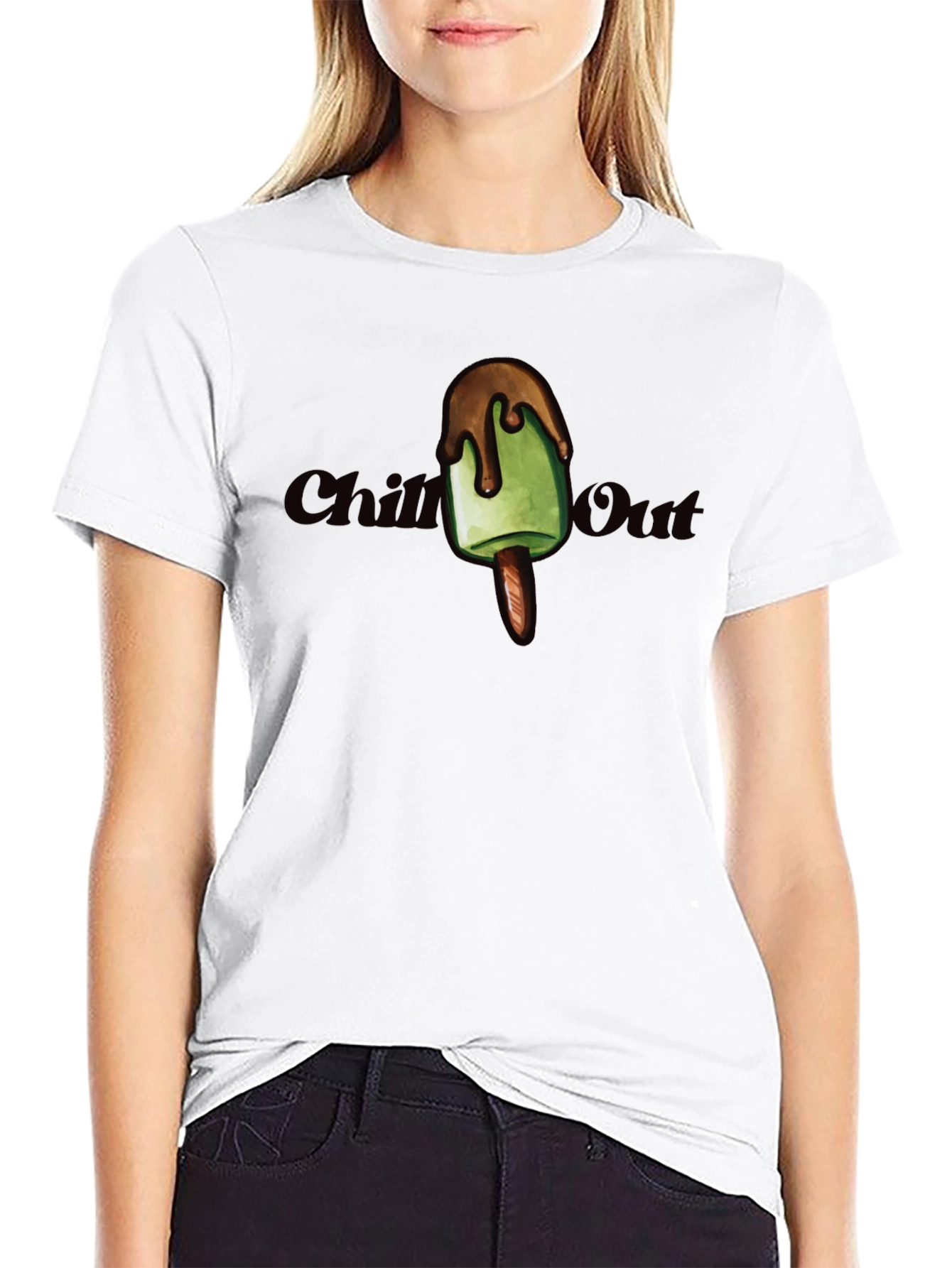 Chill Out Ice Cream T-Shirt - Cool Summer Style