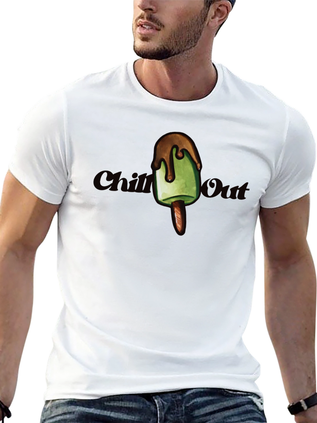 Chill Out Ice Cream T-Shirt - Cool Summer Style