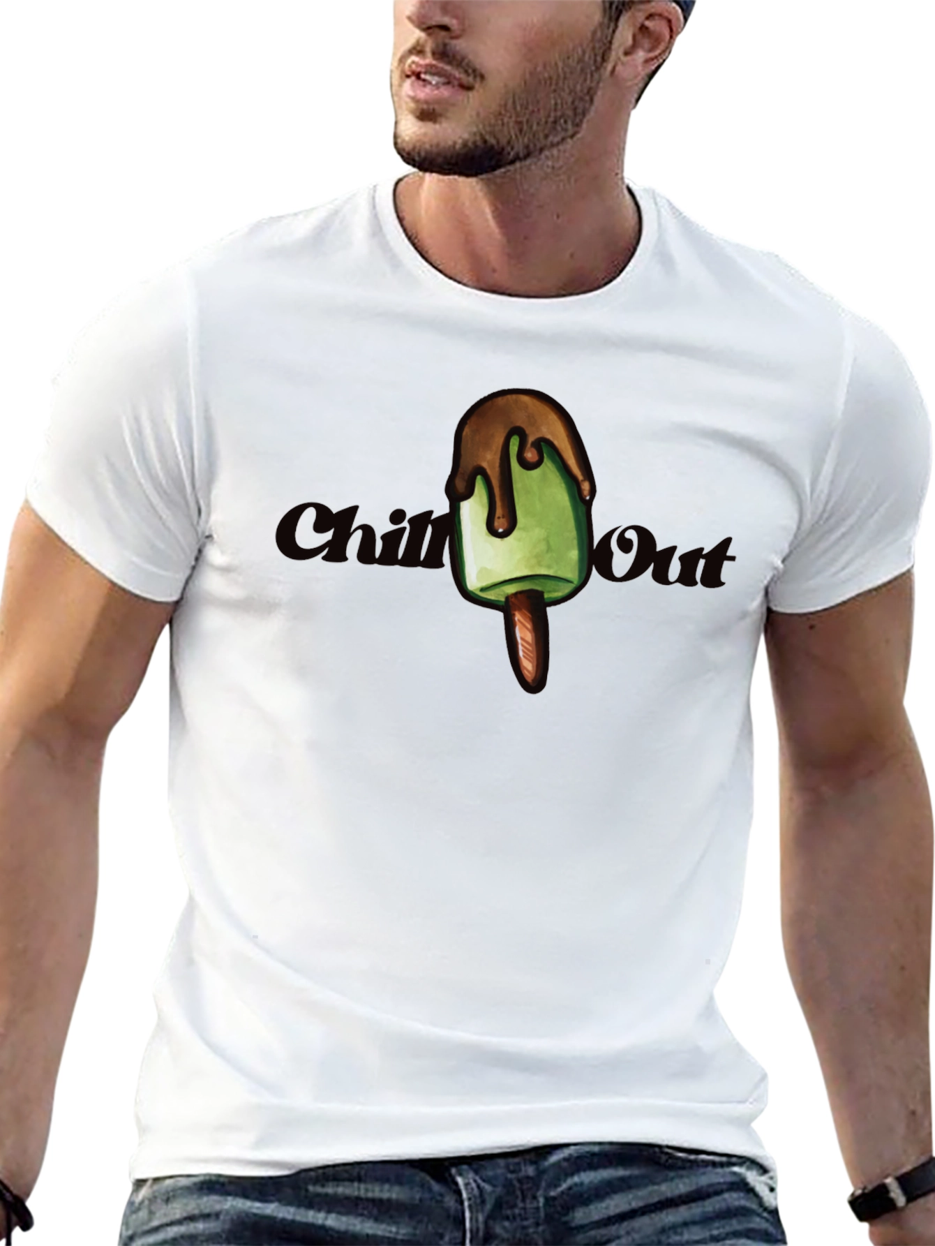 Chill Out Ice Cream T-Shirt - Cool Summer Style