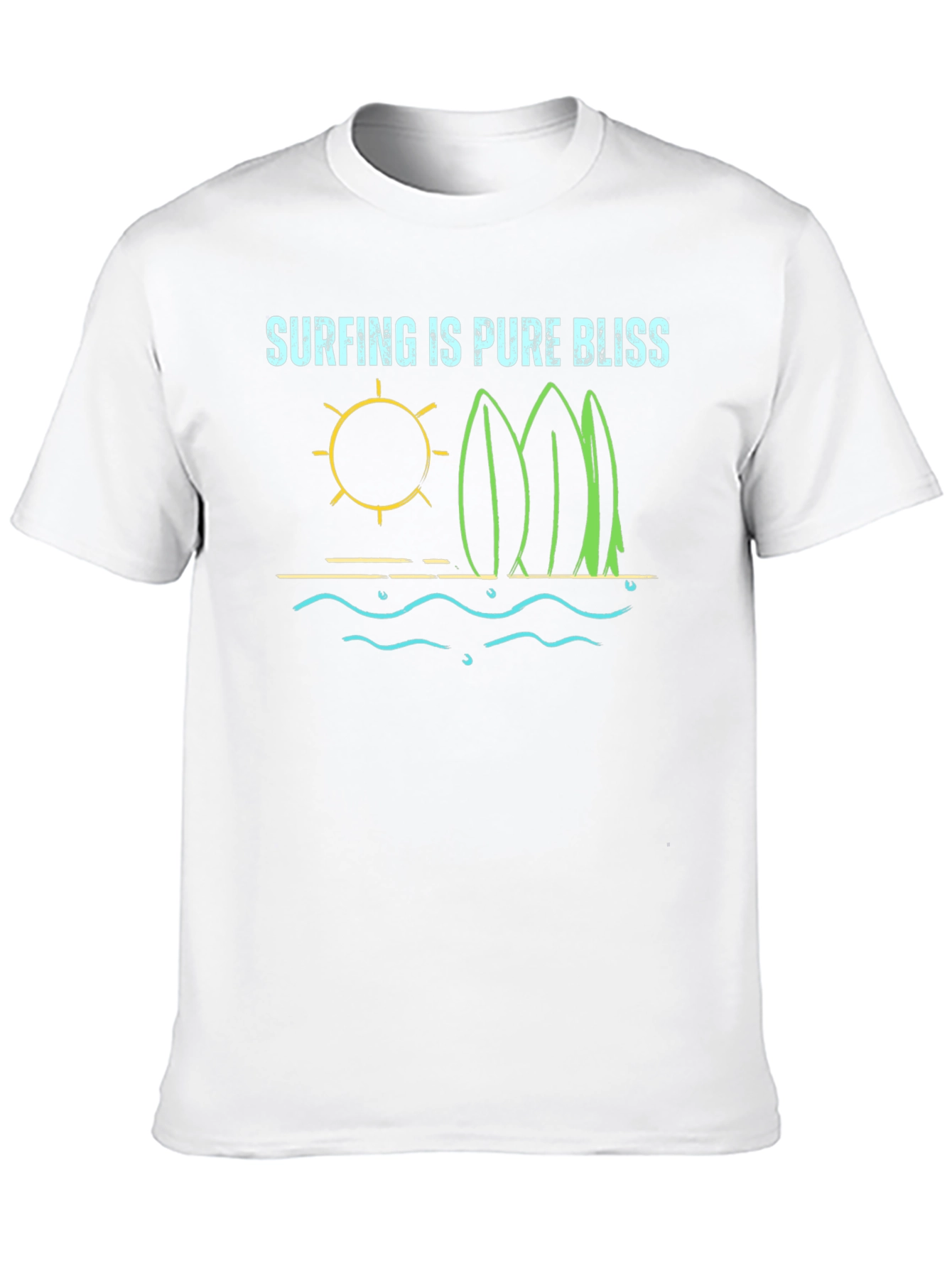 Surfing is Pure Bliss Tee - Beach Vibes