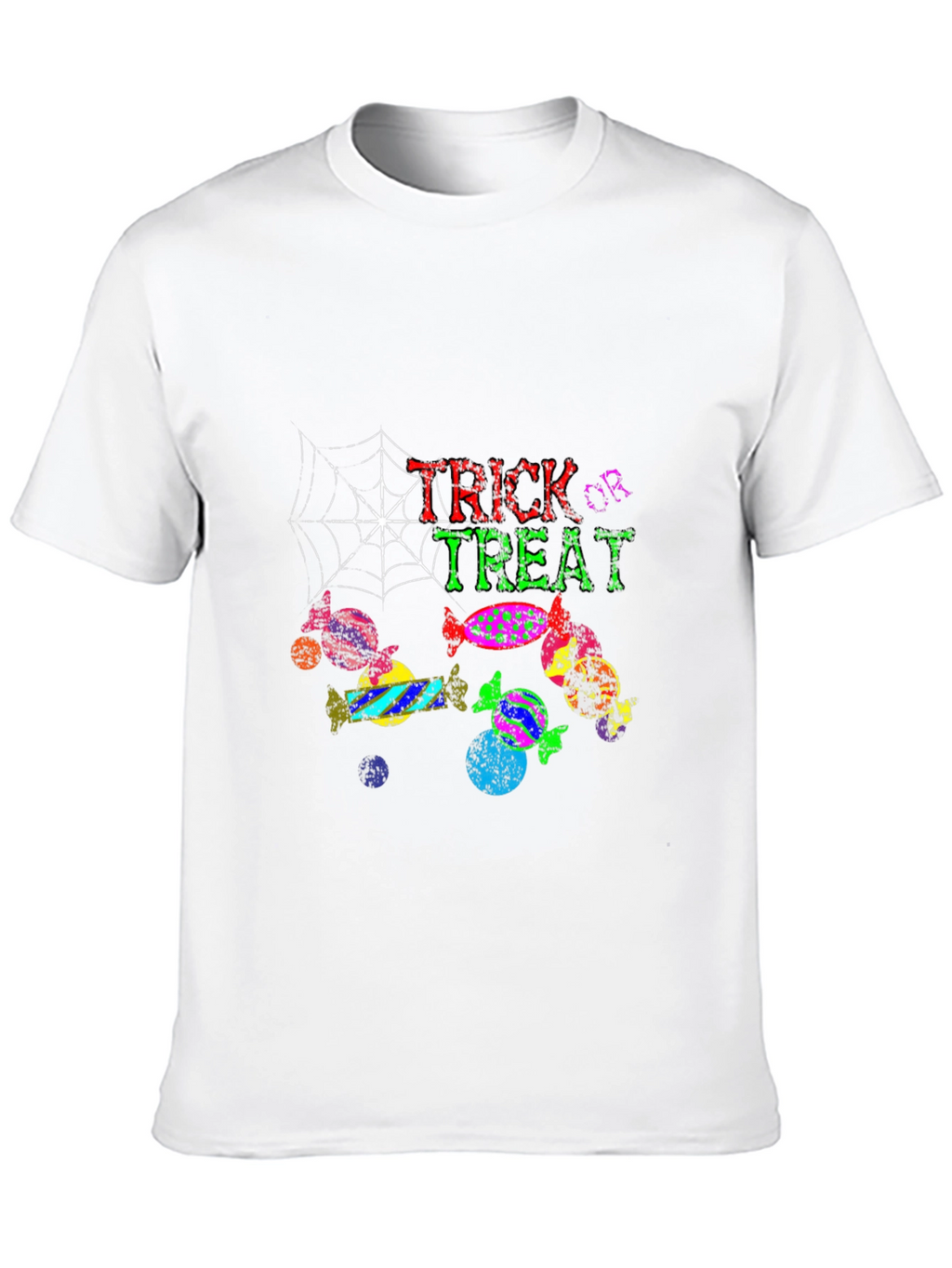 Trick or Treat Halloween Graphic T-Shirt
