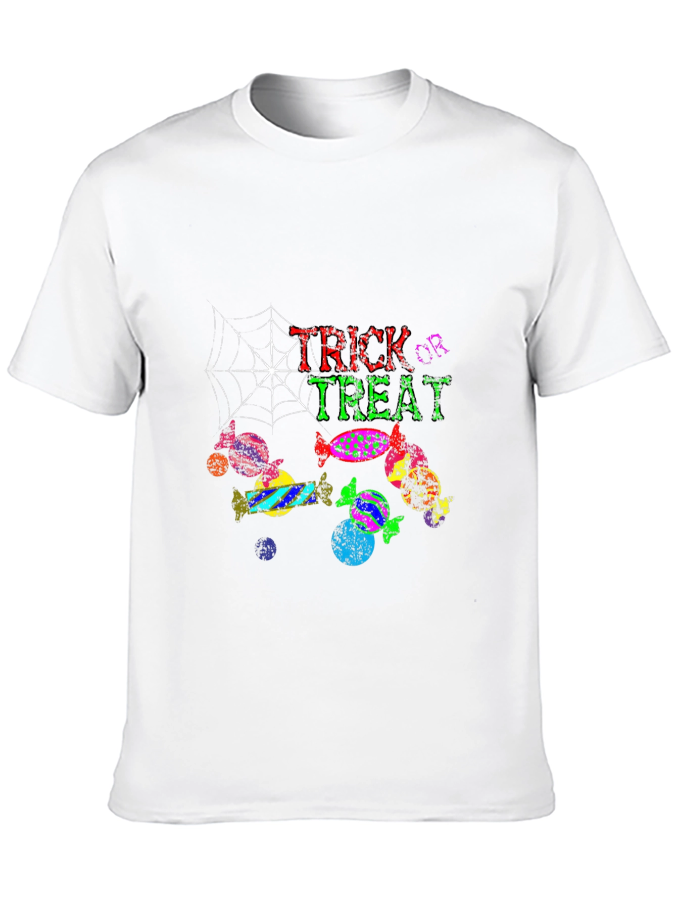 Trick or Treat Halloween Graphic T-Shirt