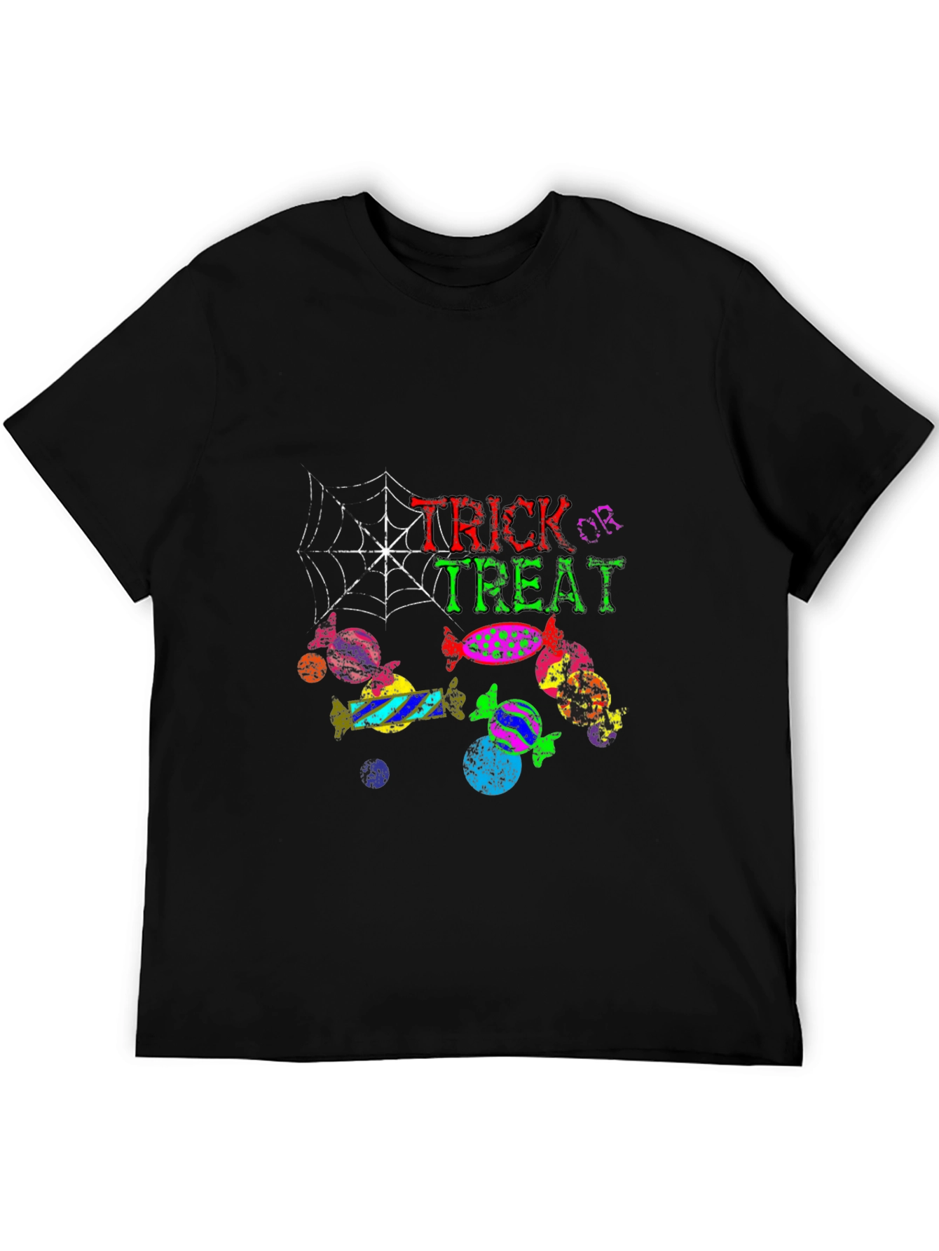Trick or Treat Halloween Graphic T-Shirt