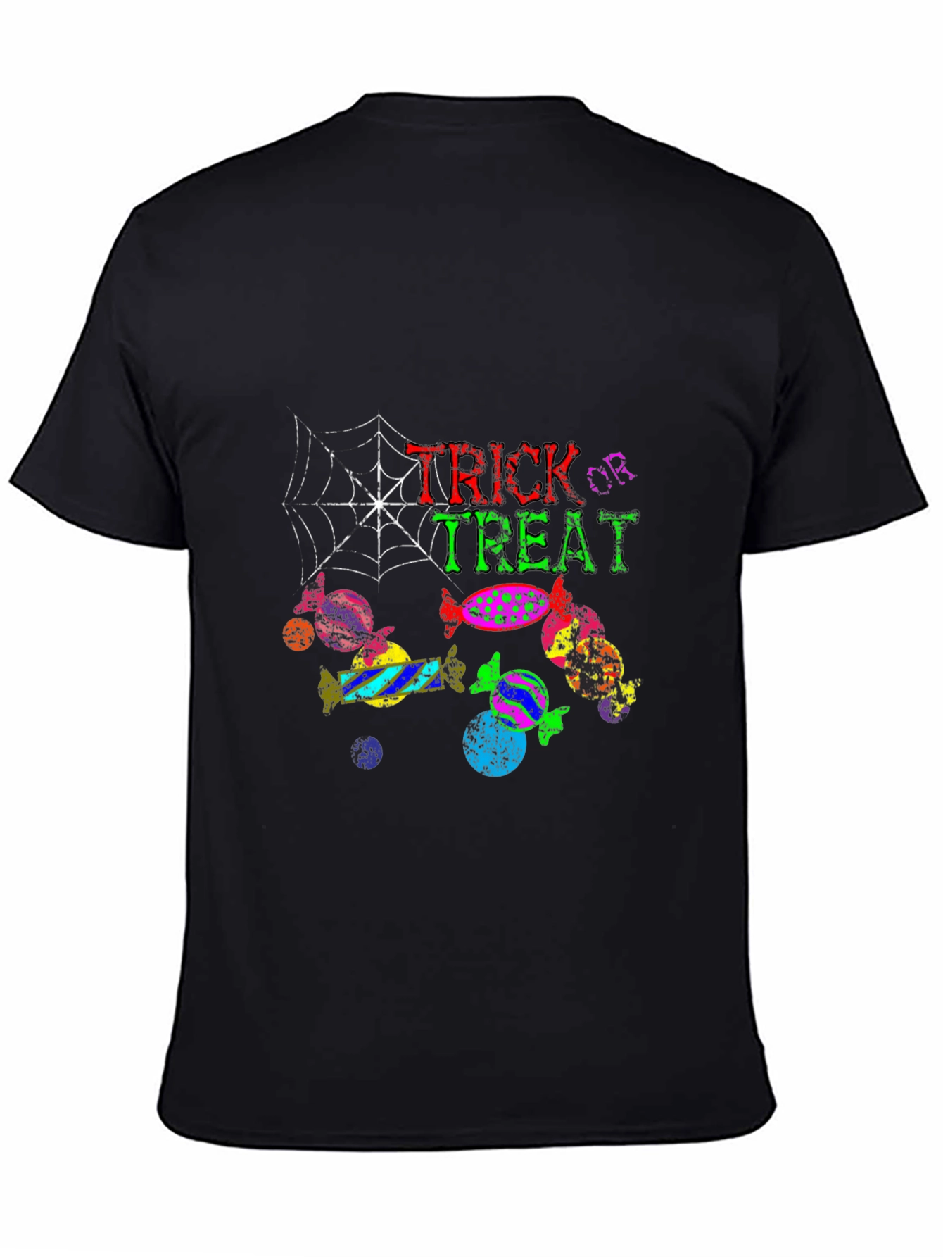 Trick or Treat Halloween Graphic T-Shirt
