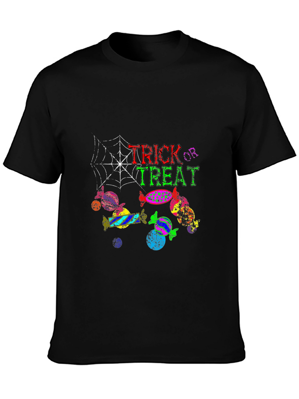 Trick or Treat Halloween Graphic T-Shirt