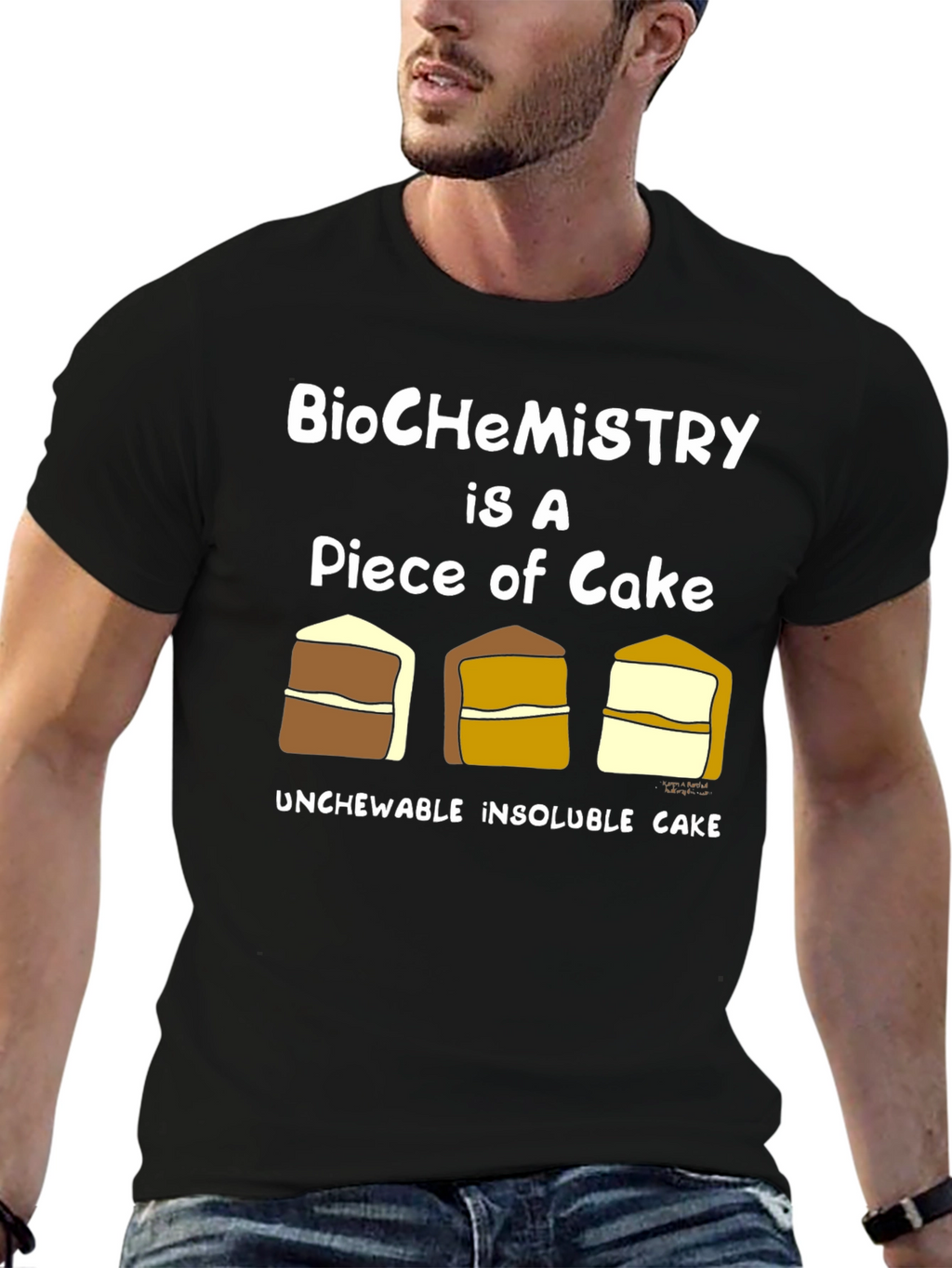 BioChemistry Cake Humor T-Shirt