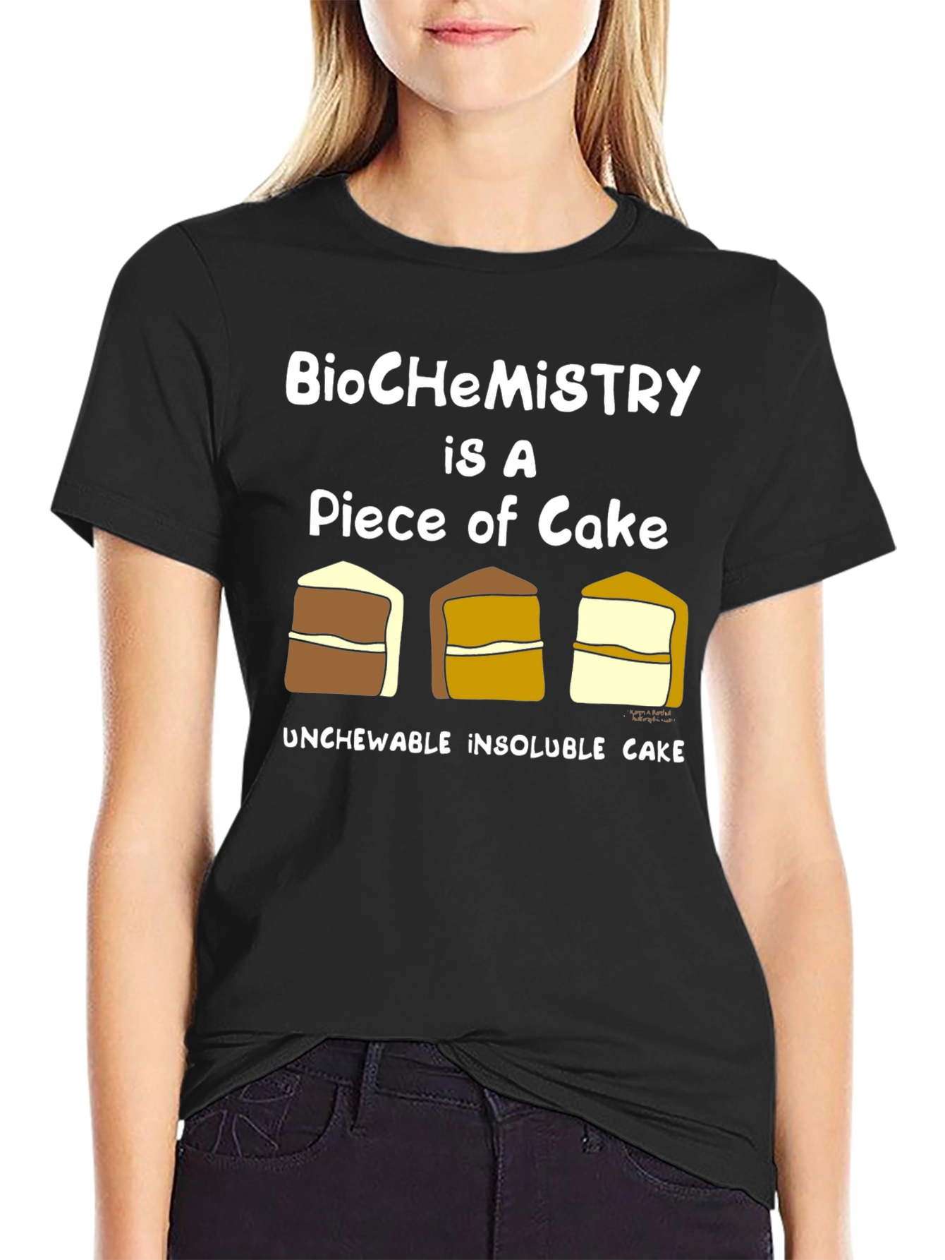 BioChemistry Cake Humor T-Shirt