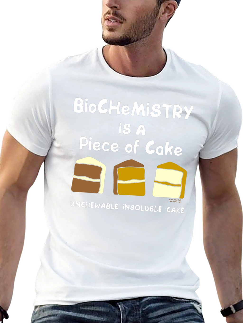 BioChemistry Cake Humor T-Shirt