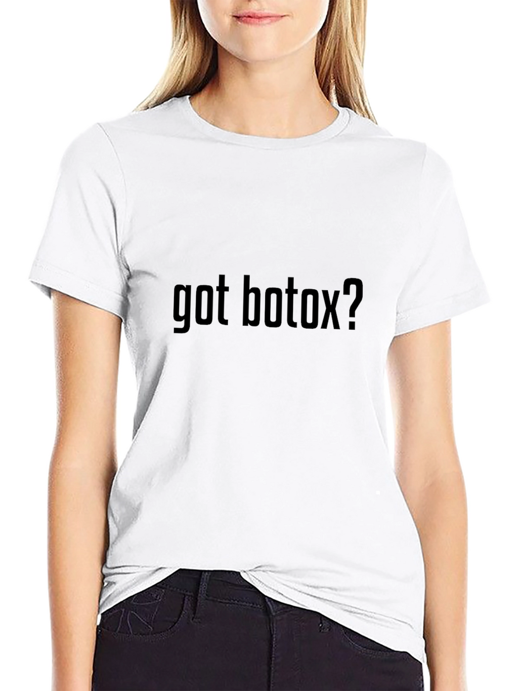Got Botox? Black Graphic Tee
