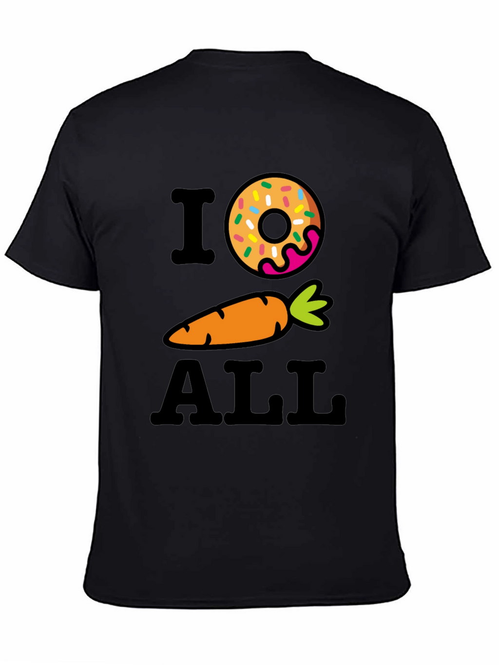 I Donut Carrot All Graphic T-Shirt
