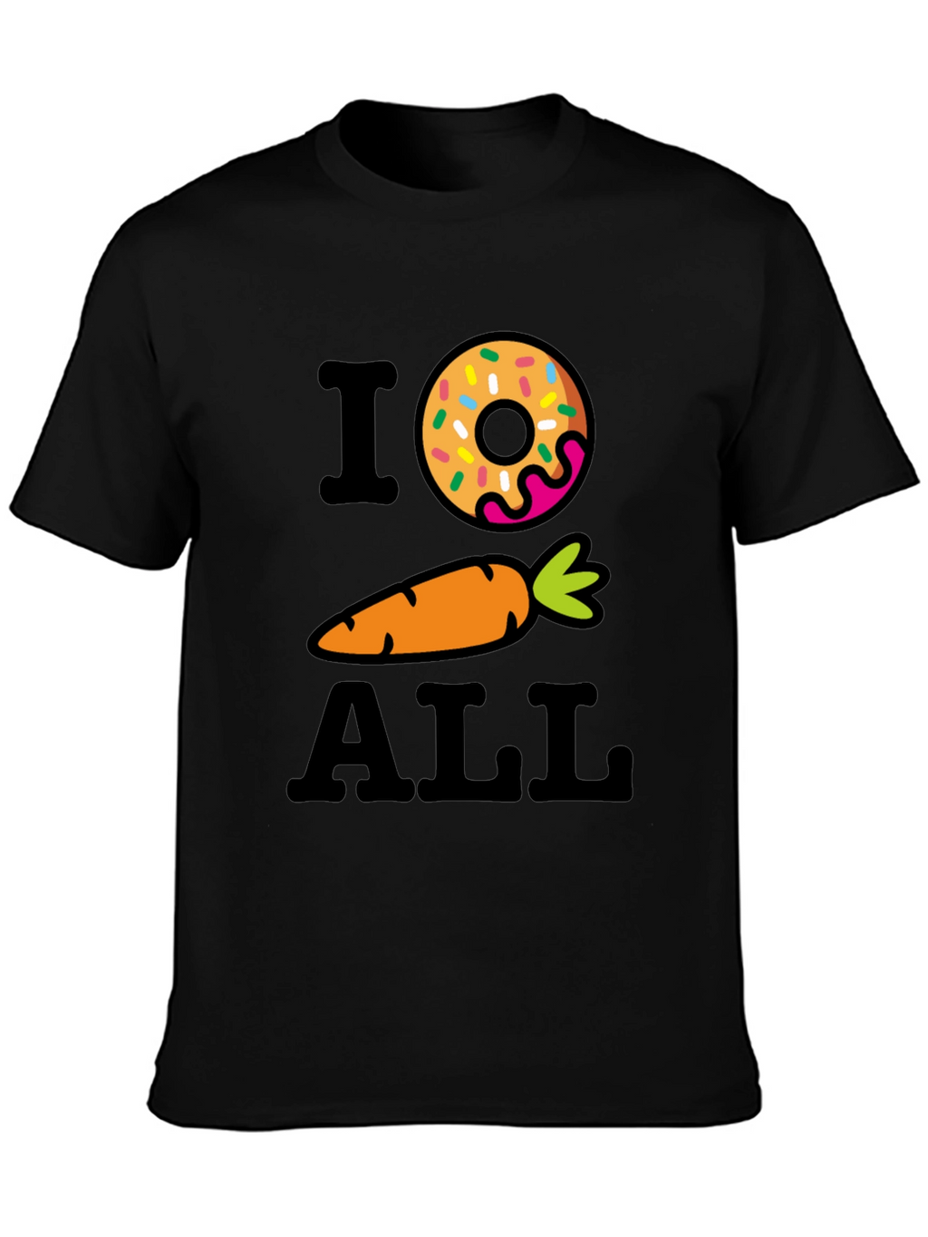 I Donut Carrot All Graphic T-Shirt