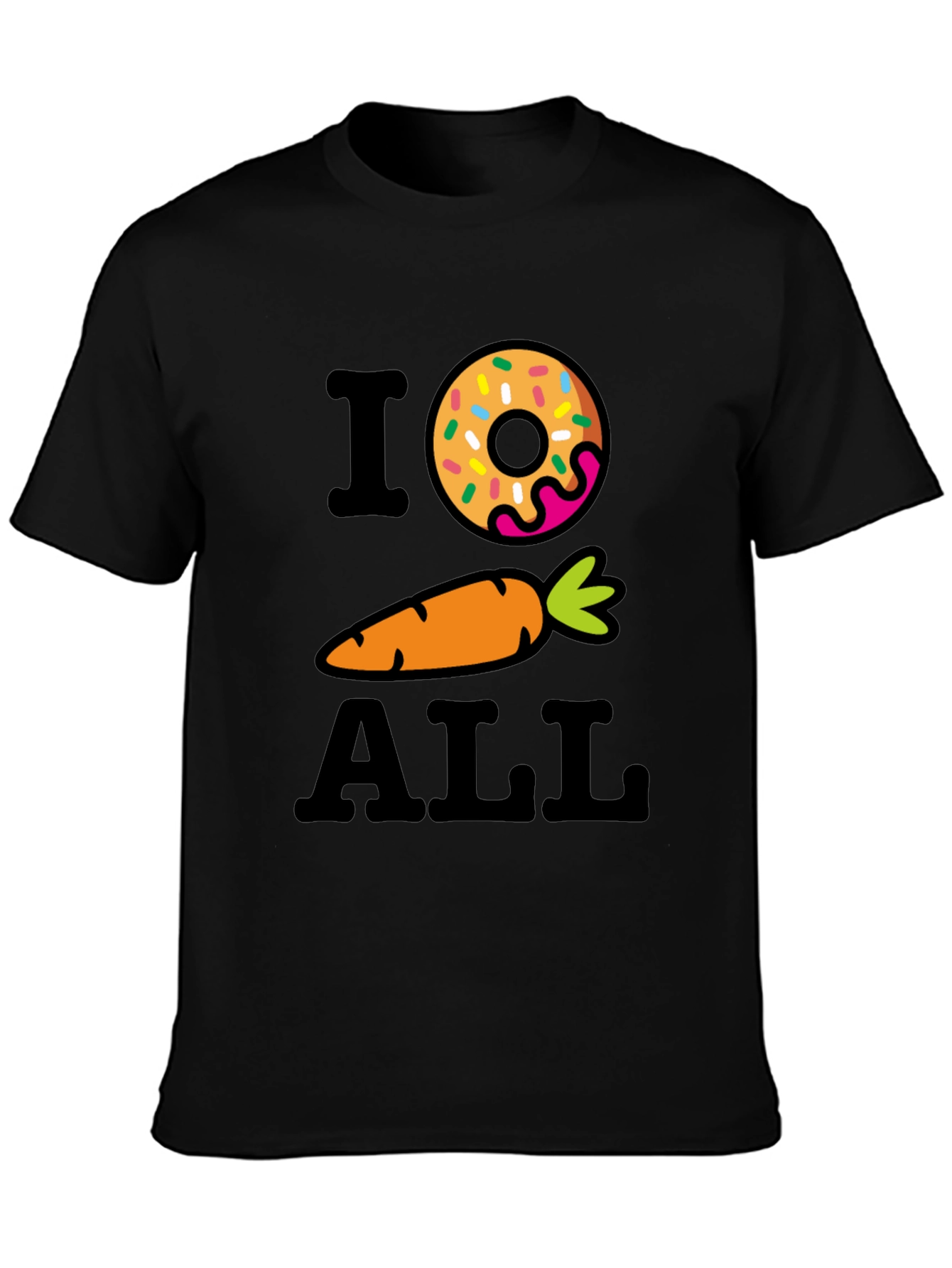 I Donut Carrot All Graphic T-Shirt
