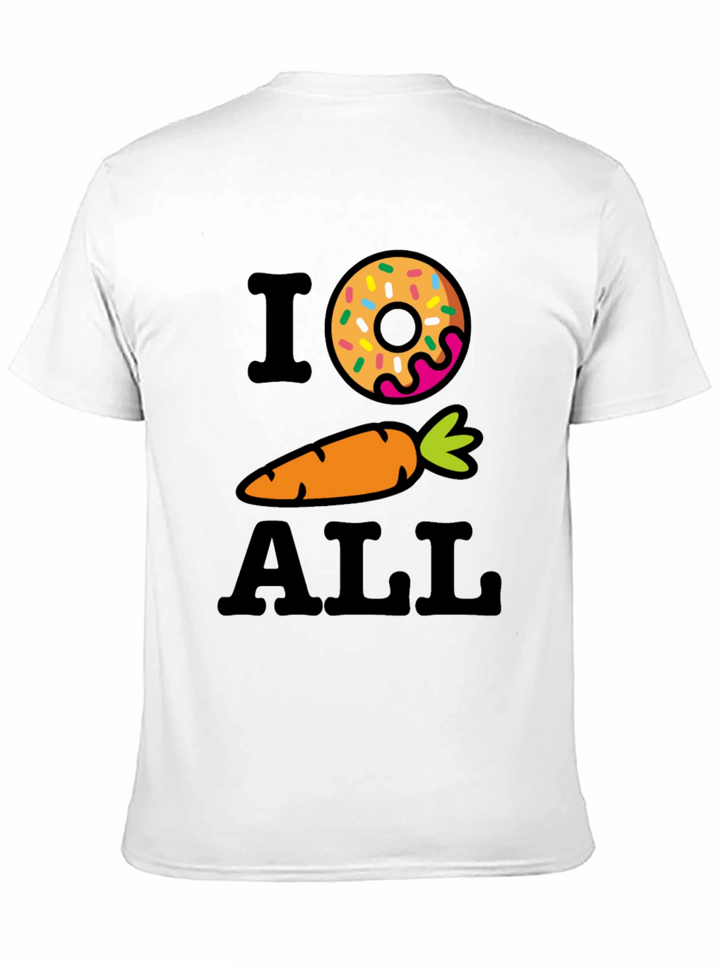 I Donut Carrot All Graphic T-Shirt