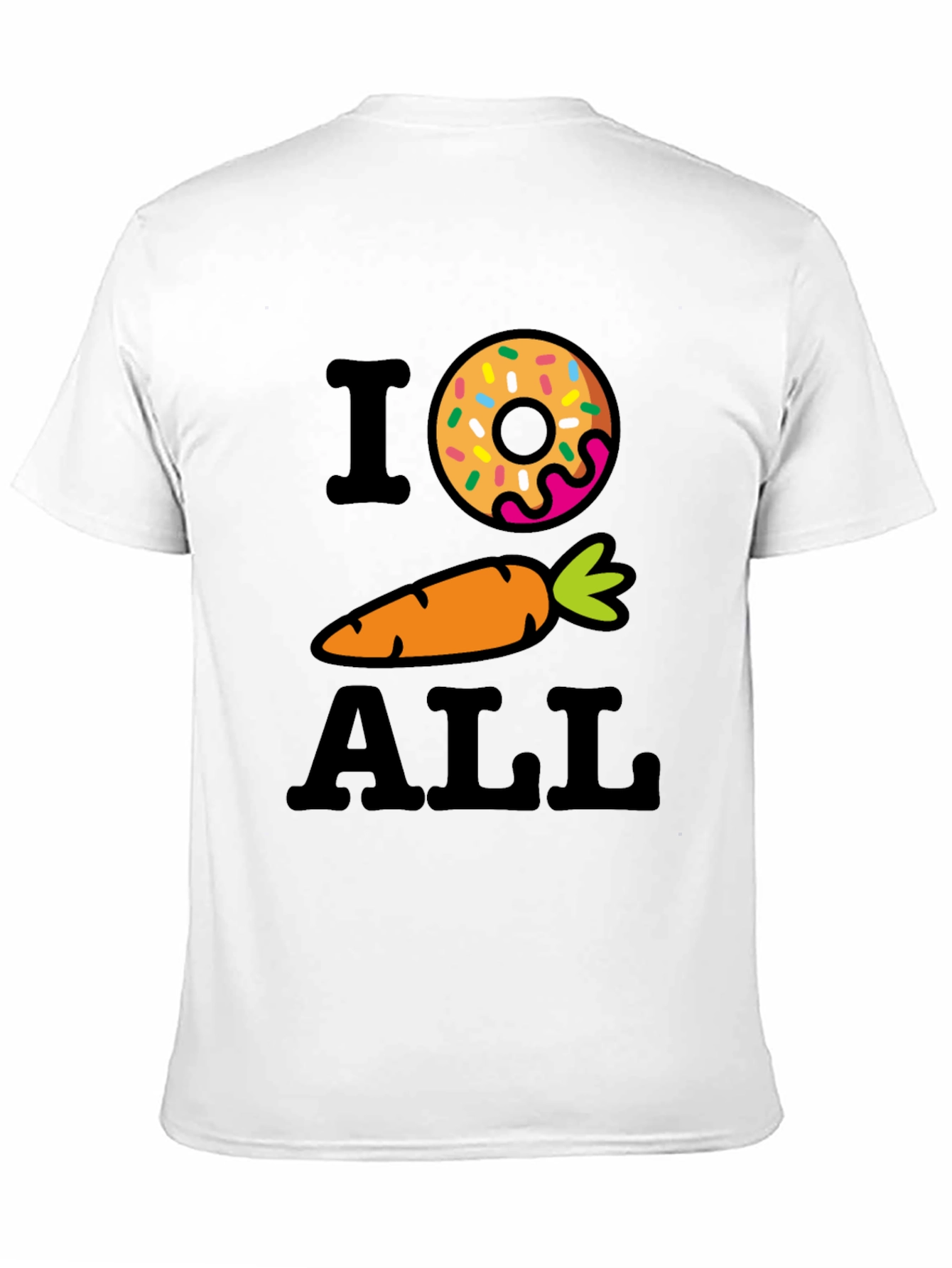 I Donut Carrot All Graphic T-Shirt