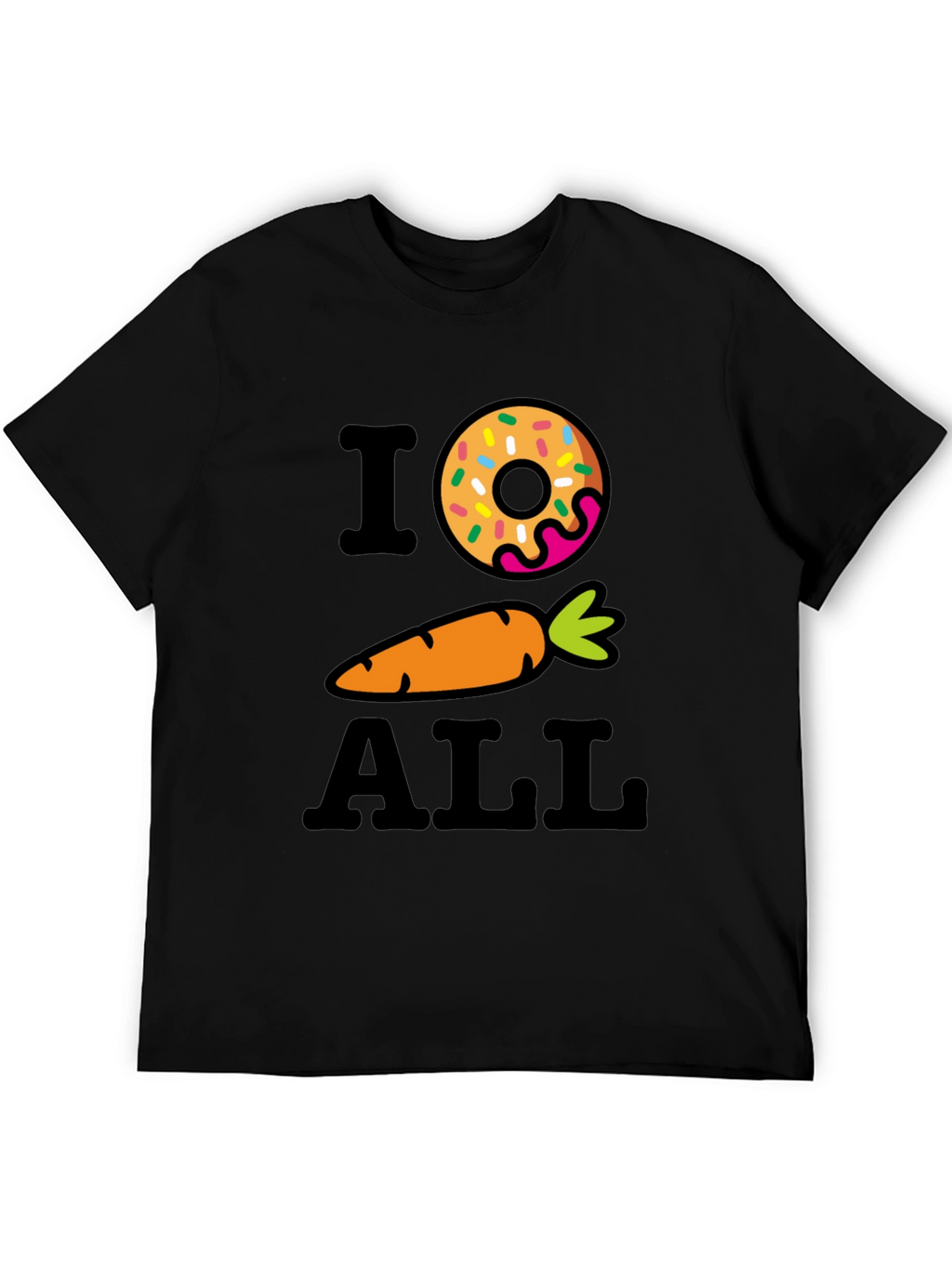 I Donut Carrot All Graphic T-Shirt