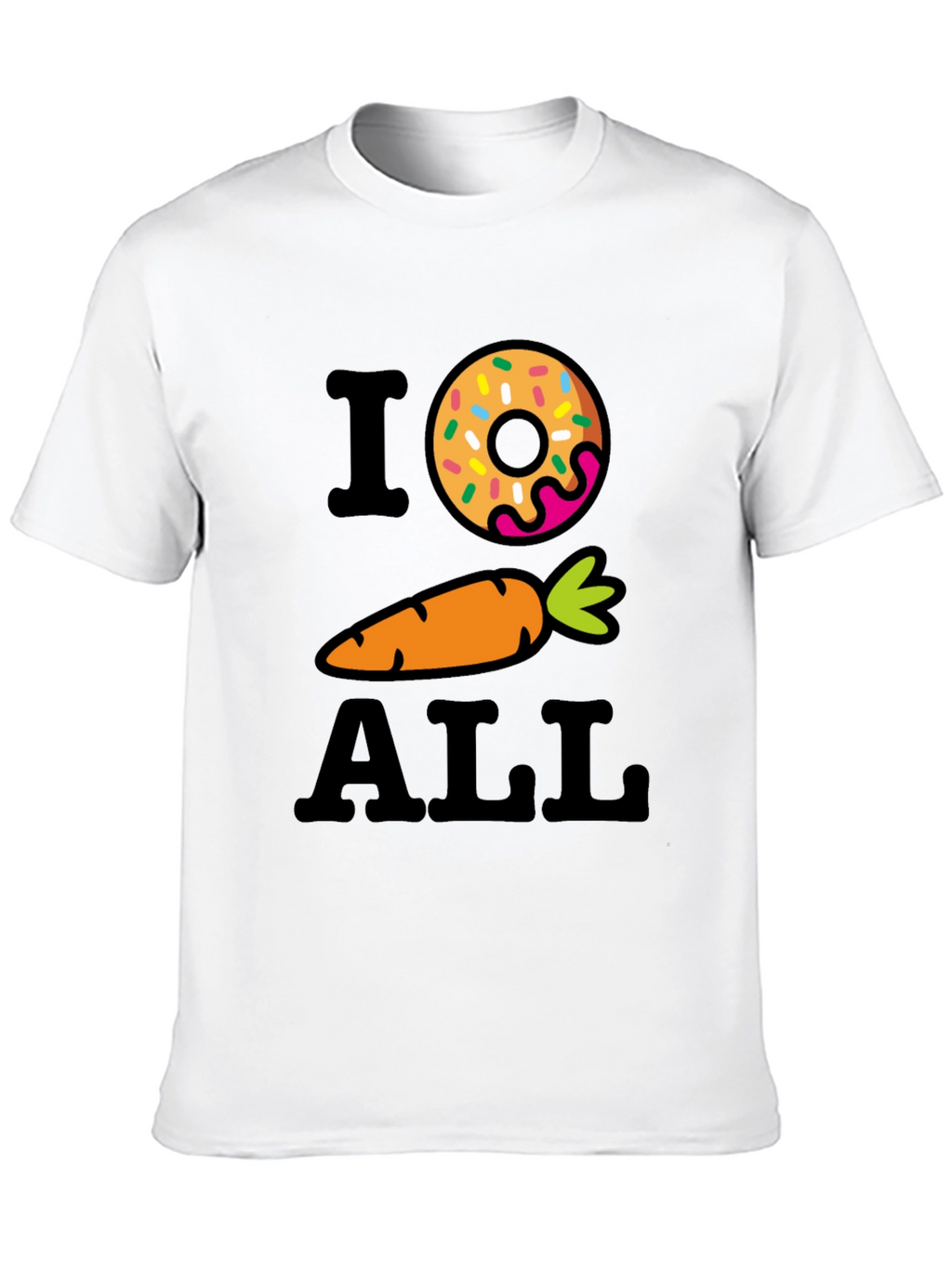 I Donut Carrot All Graphic T-Shirt